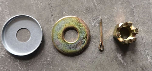 M16 Rear Wheel Castle Nut Set