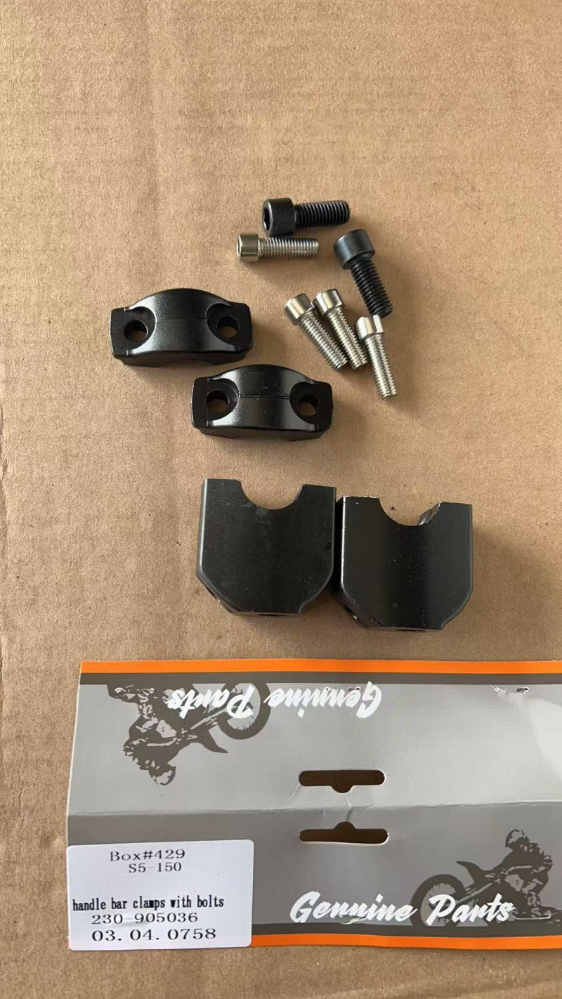 Handlebar Clamps With Bolts