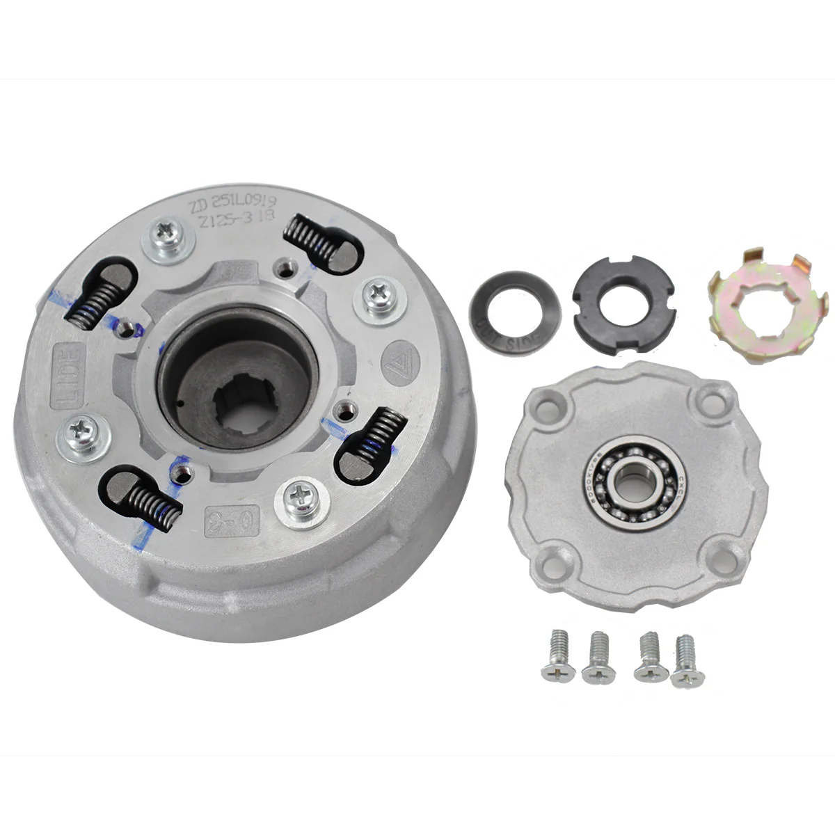 X-PRO?? 17 Teeth Semi Auto Clutch Assembly for 110cc 125cc Zongshen Kick or Electric Start Engine Dirt Pit Bike