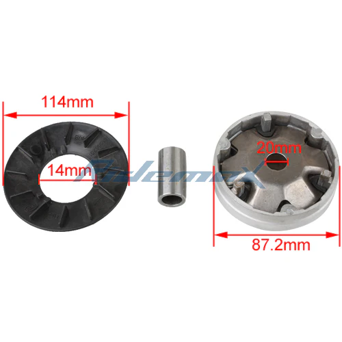 Front Variator Clutch Driving Wheel