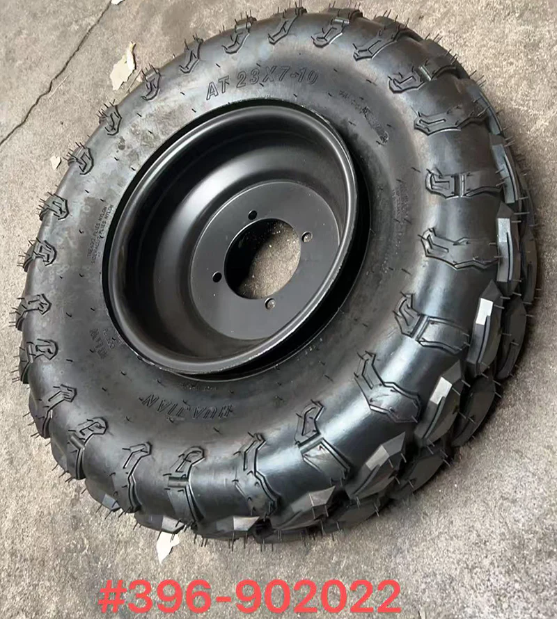 23*7-10 Iron Wheel-Comma Pattern