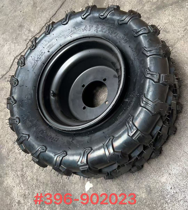 22*10-10 Iron Wheel-Comma Pattern