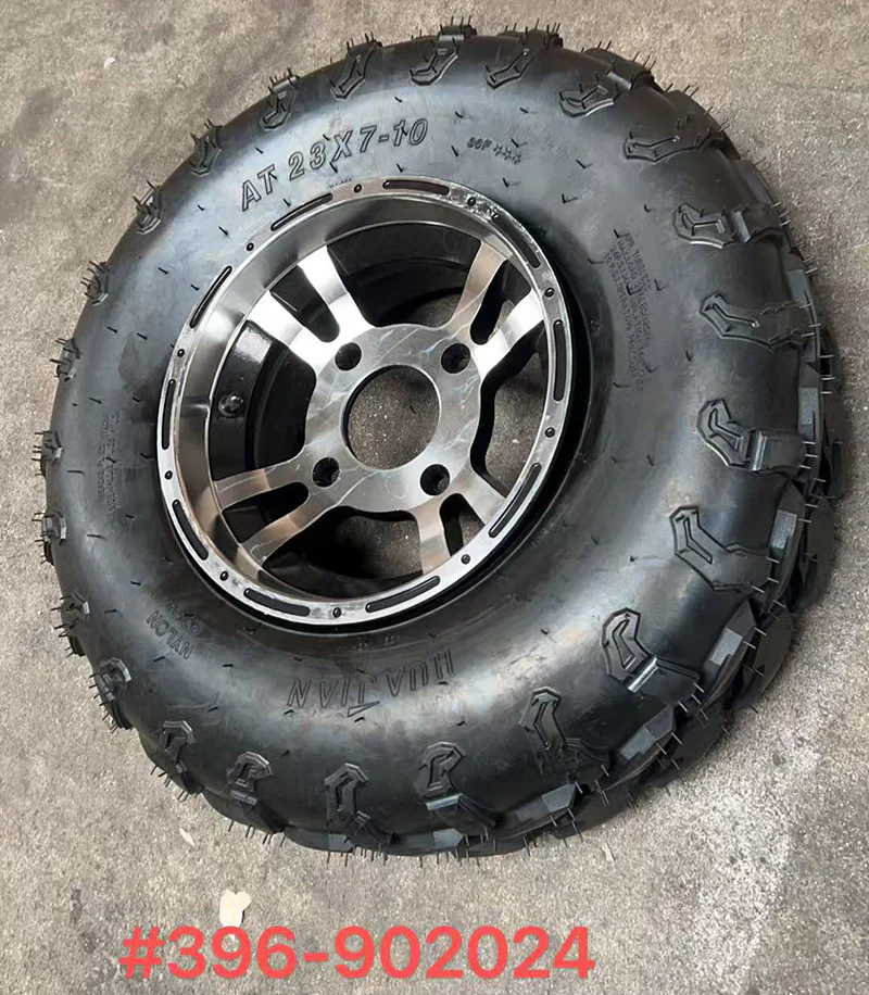 23*7-10 Aluminum Wheel-Comma Pattern
