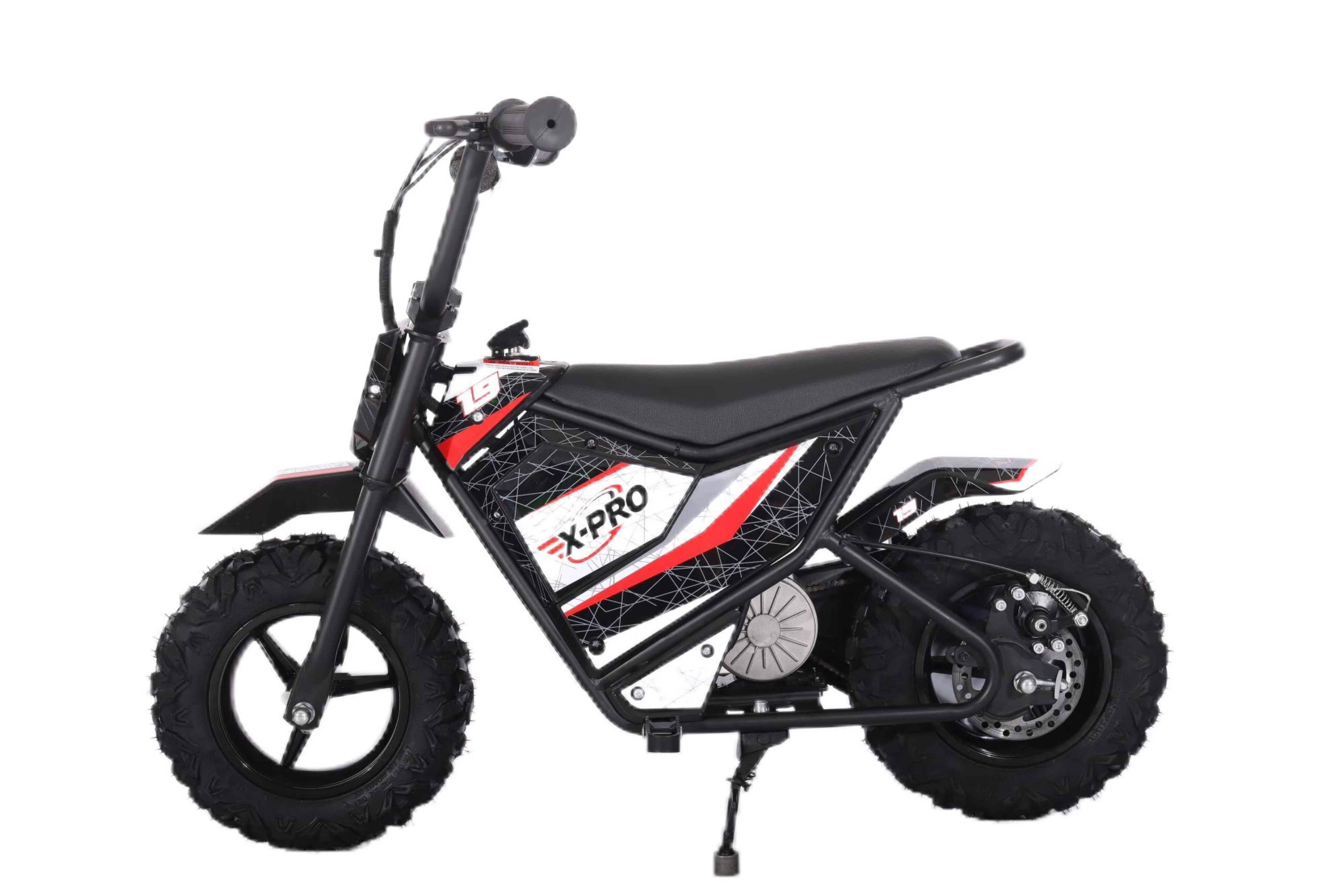 Free Shipping! X-PRO XP250E 250W 24V Electric Dirt Bike with Chain Drive! 6.5in Wheels! Rear Disc Brakes! - Image 31
