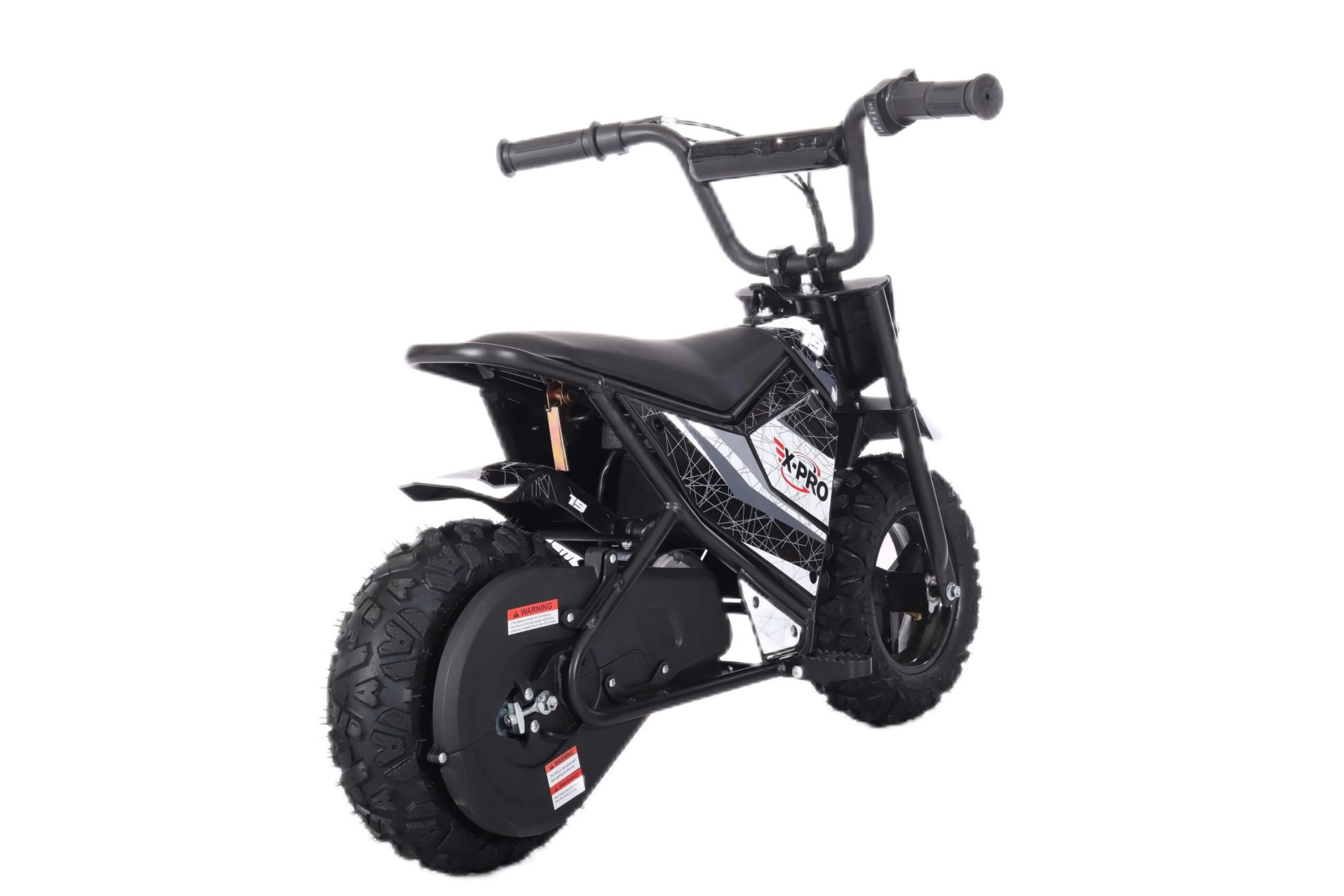 Free Shipping! X-PRO XP250E 250W 24V Electric Dirt Bike with Chain Drive! 6.5in Wheels! Rear Disc Brakes! - Image 5