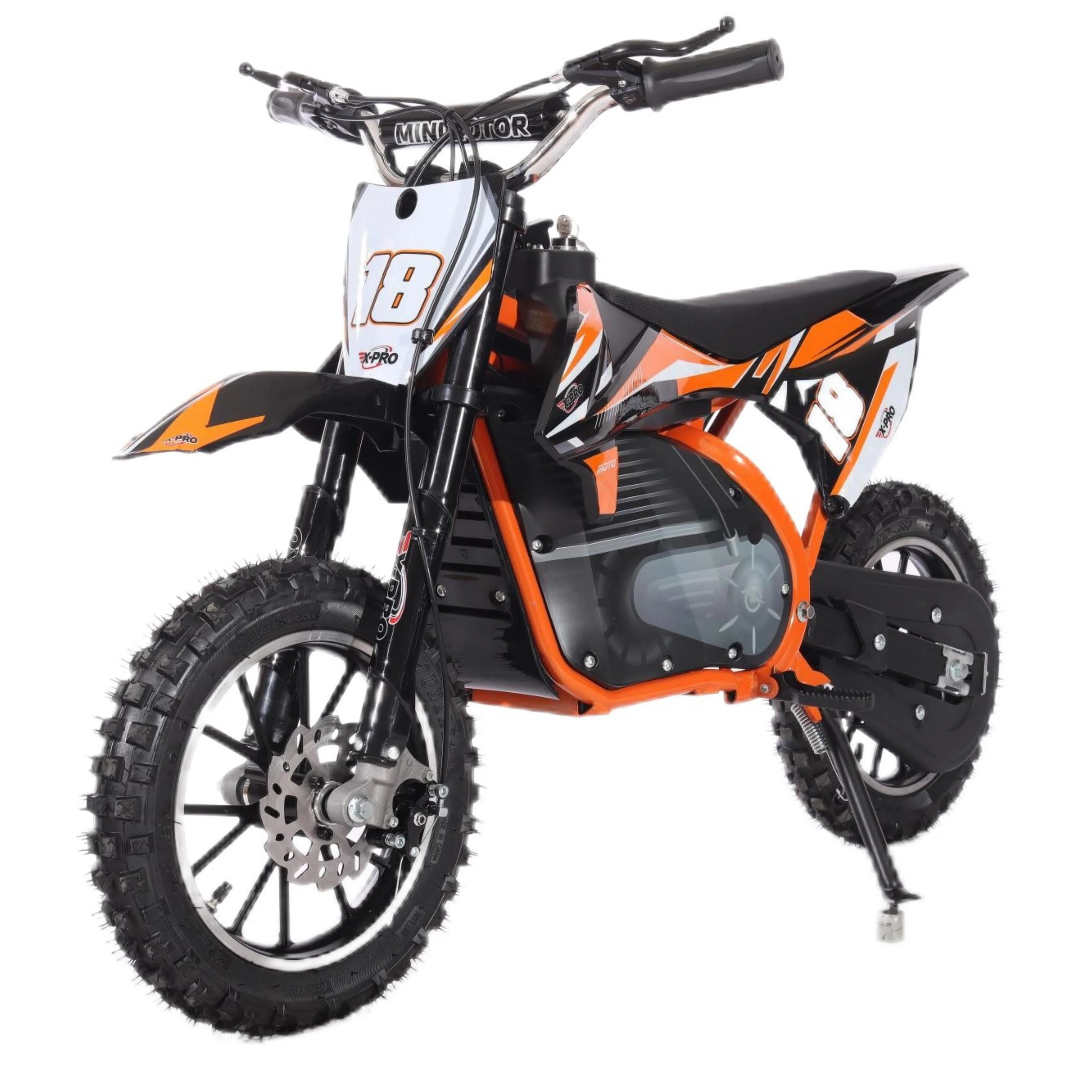 Free Shipping! X-PRO XP500E 500W 36V Electric Dirt Bike with Chain Drive! 10in Wheels! Disc Brakes! - Image 10