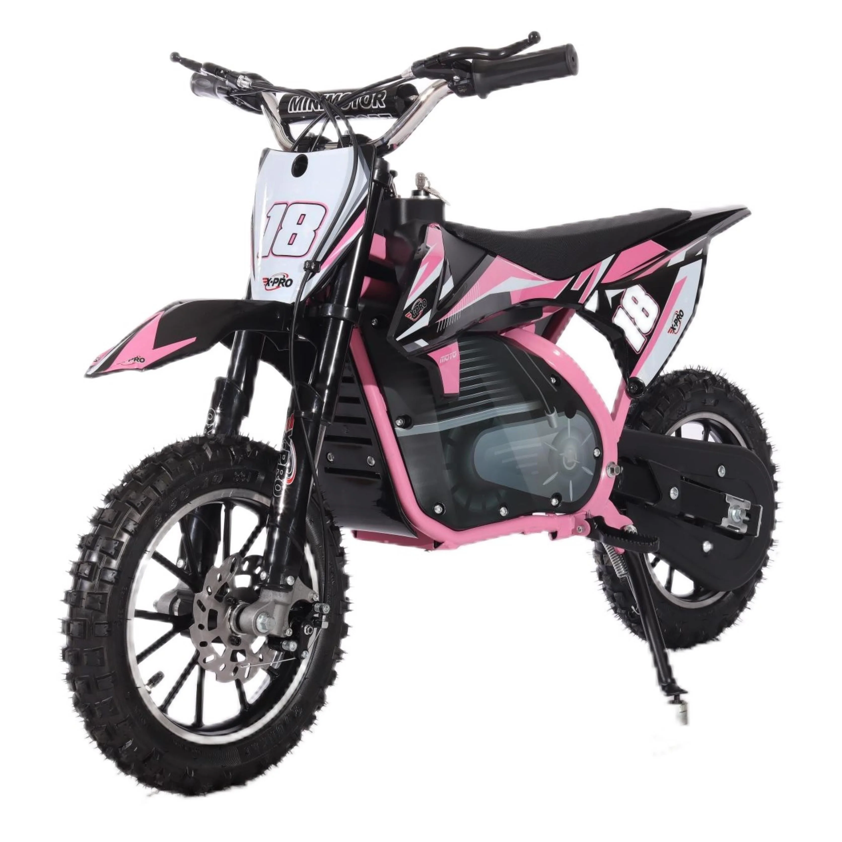 Free Shipping! X-PRO XP500E 500W 36V Electric Dirt Bike with Chain Drive! 10in Wheels! Disc Brakes! - Image 11