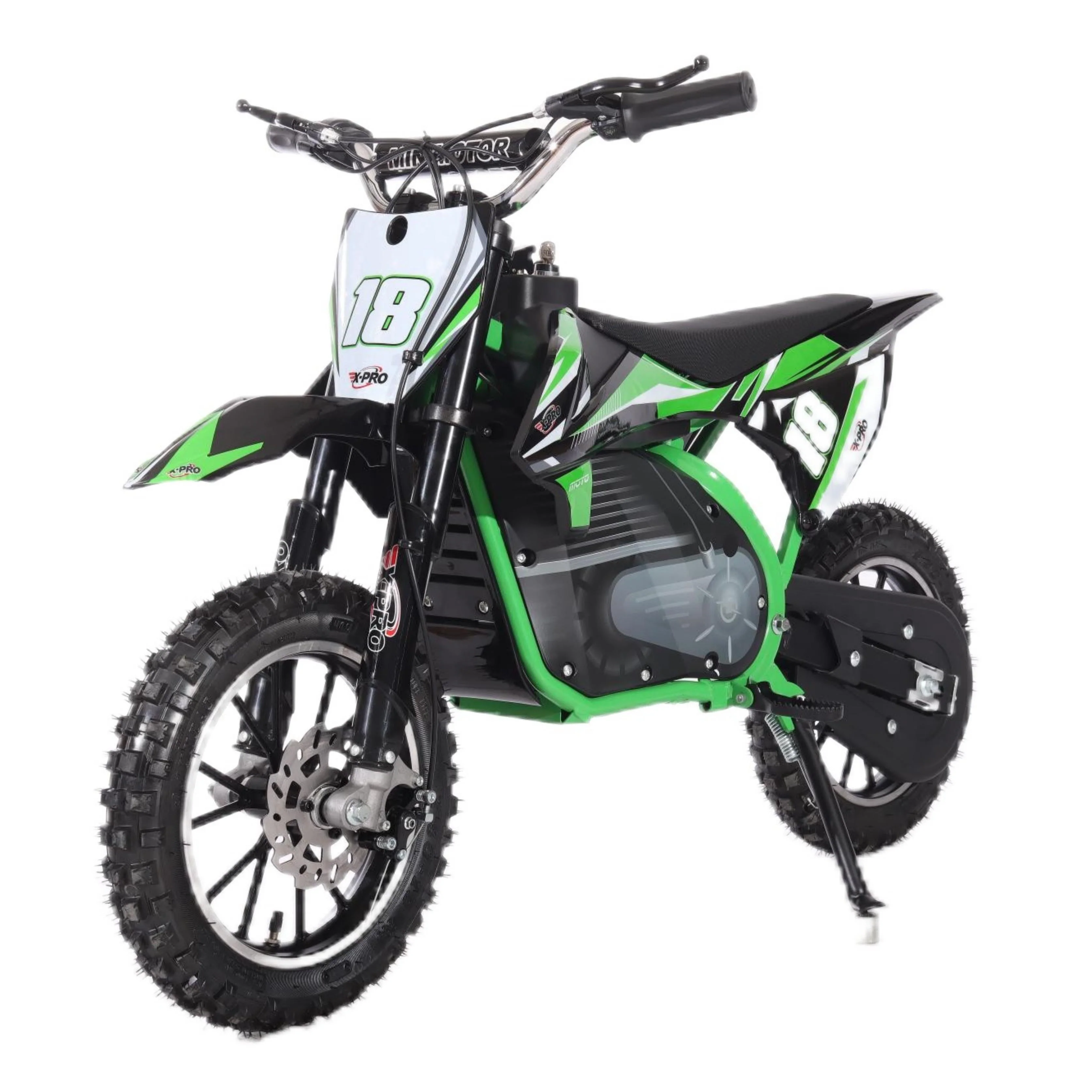 Free Shipping! X-PRO XP500E 500W 36V Electric Dirt Bike with Chain Drive! 10in Wheels! Disc Brakes! - Image 9