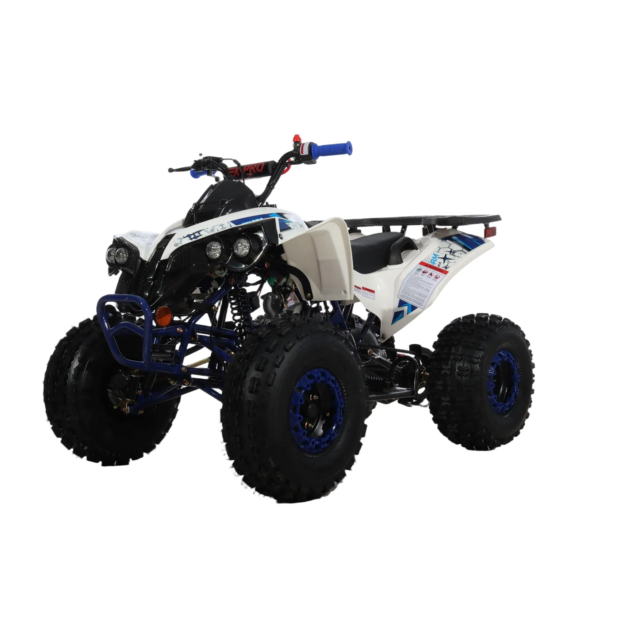 Free Shipping! X-PRO Storm 125cc ATV with Automatic Transmission w/Reverse, LED Headlights, Electric Start, Big 19in/18in Tires! - Image 13