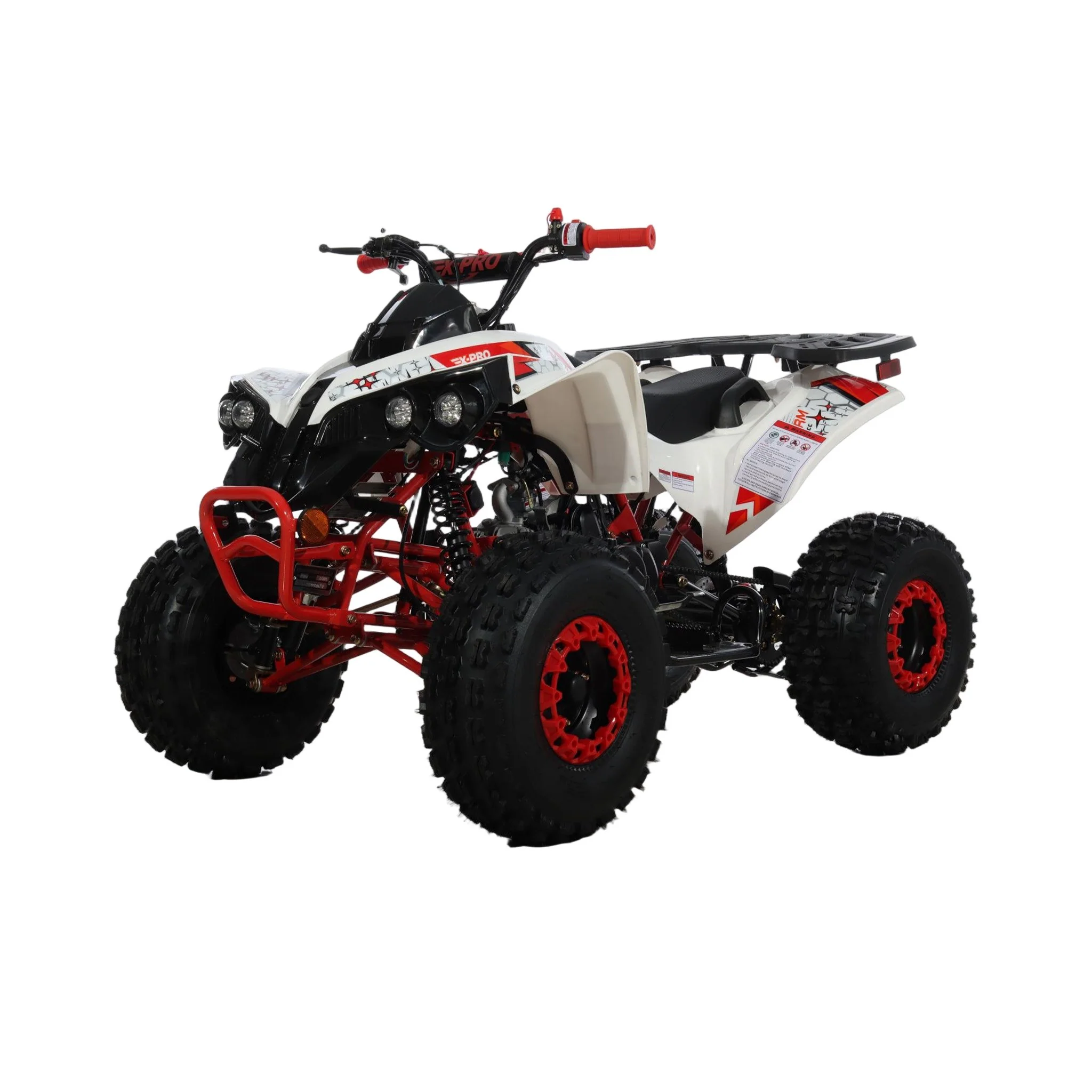 Free Shipping! X-PRO Storm 125cc ATV with Automatic Transmission w/Reverse, LED Headlights, Electric Start, Big 19in/18in Tires! - Image 24