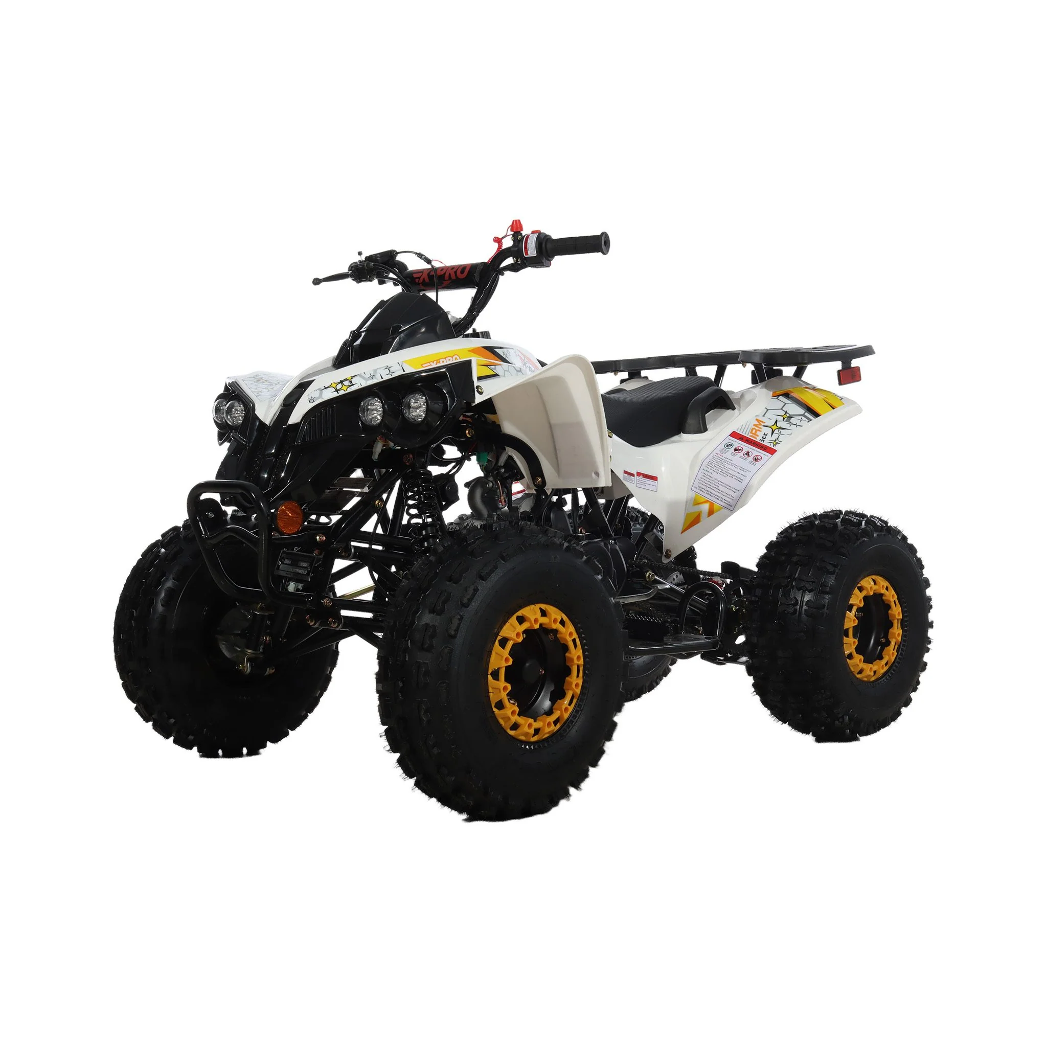 Free Shipping! X-PRO Storm 125cc ATV with Automatic Transmission w/Reverse, LED Headlights, Electric Start, Big 19in/18in Tires! - Image 25