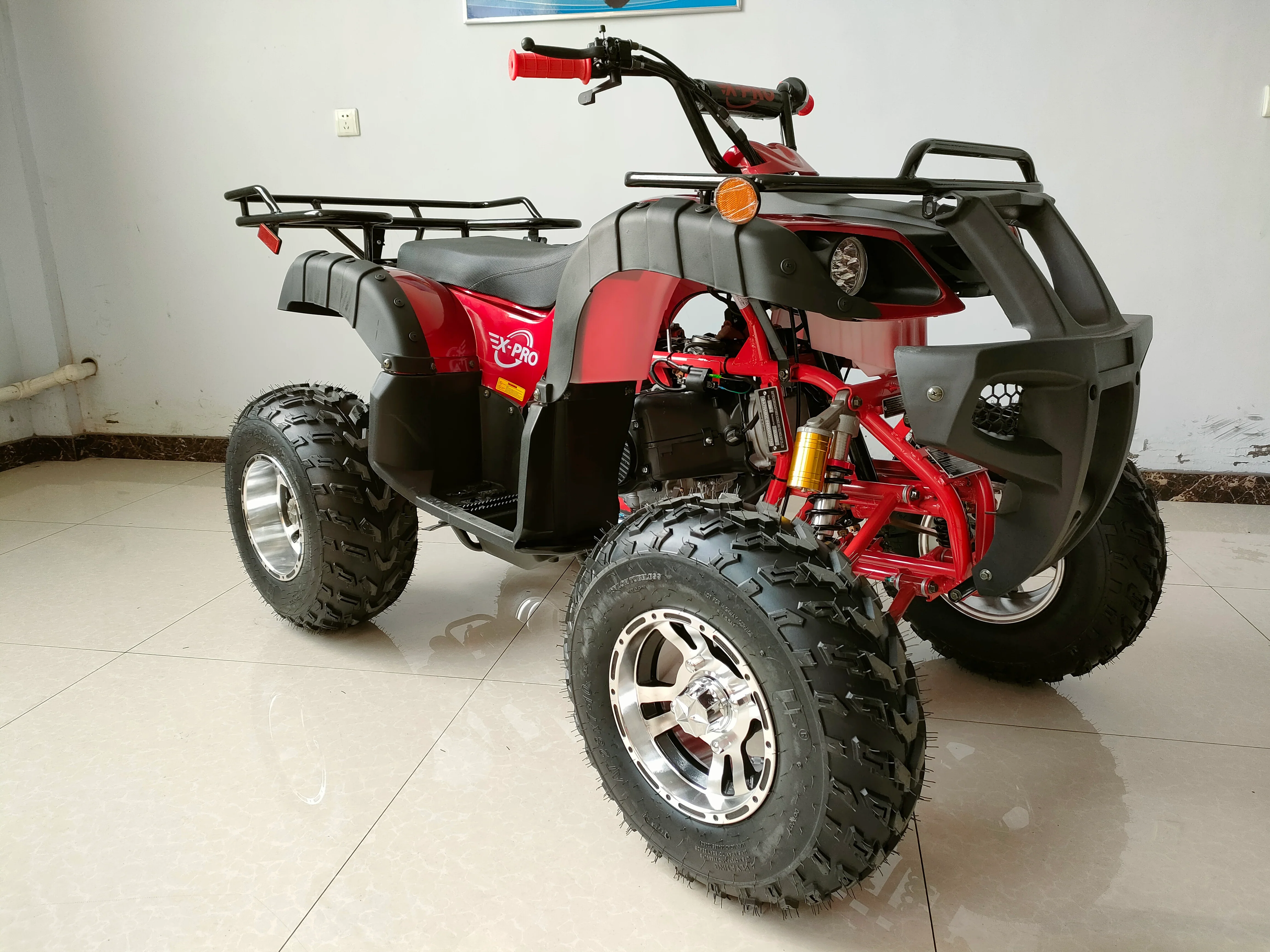Free Shipping! X-PRO Jaguar 200 Utility ATV with Automatic Transmission w/Reverse, LED Headlight, Big 23in/22in Aluminium Rim Wheels! - Image 11
