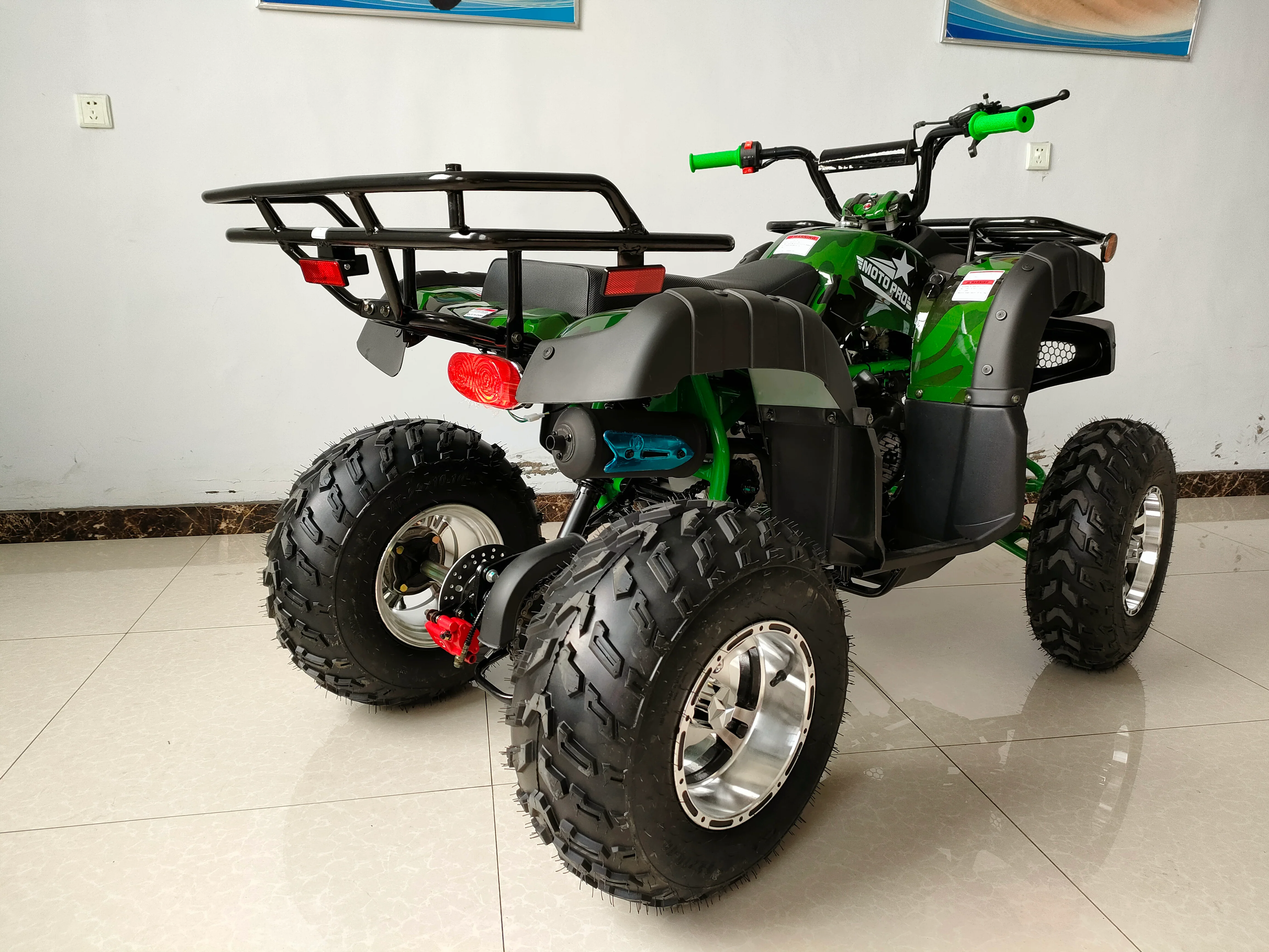 Free Shipping! X-PRO Jaguar 200 Utility ATV with Automatic Transmission w/Reverse, LED Headlight, Big 23in/22in Aluminium Rim Wheels! - Image 20
