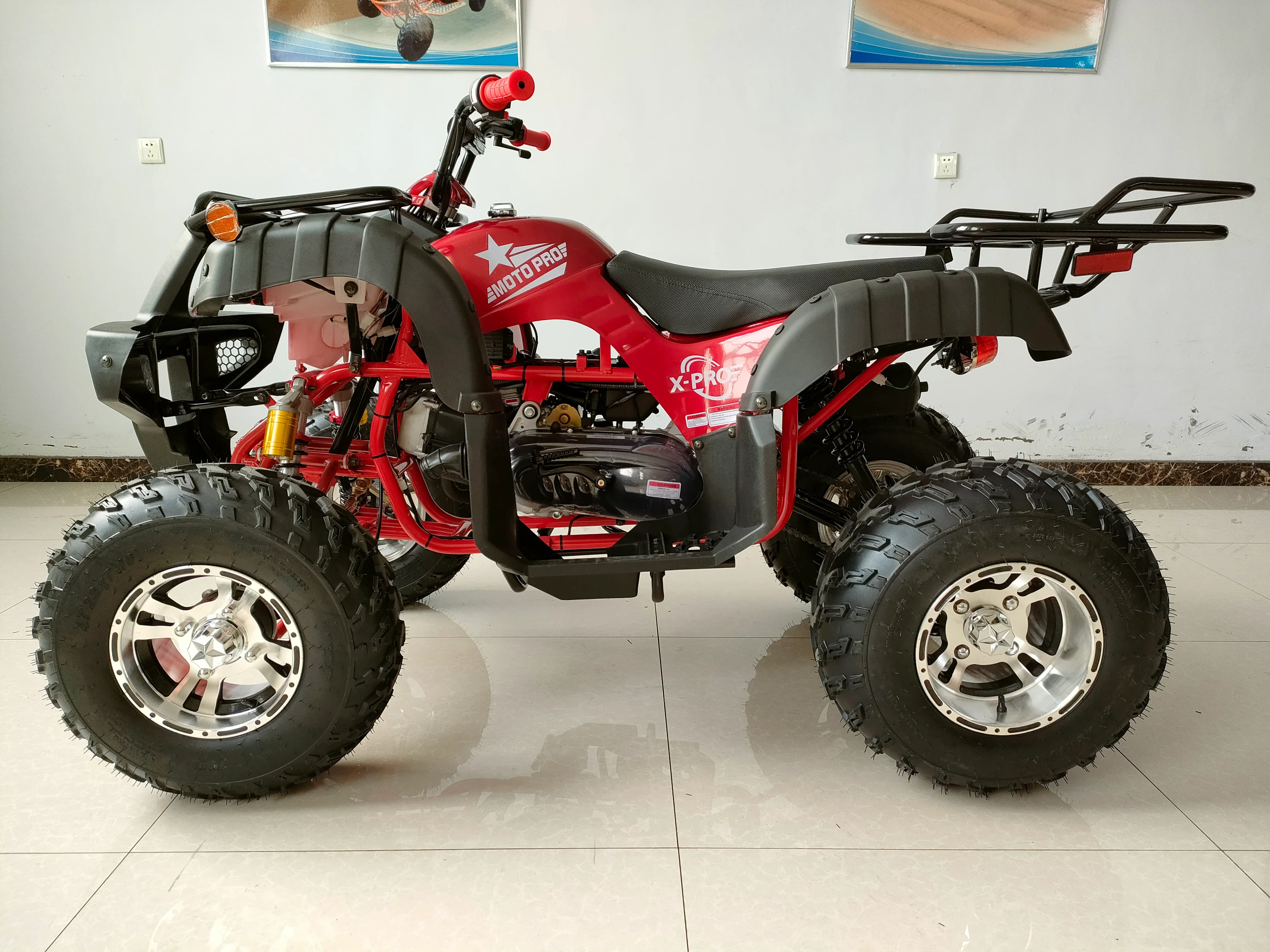 Free Shipping! X-PRO Jaguar 200 Utility ATV with Automatic Transmission w/Reverse, LED Headlight, Big 23in/22in Aluminium Rim Wheels! - Image 22