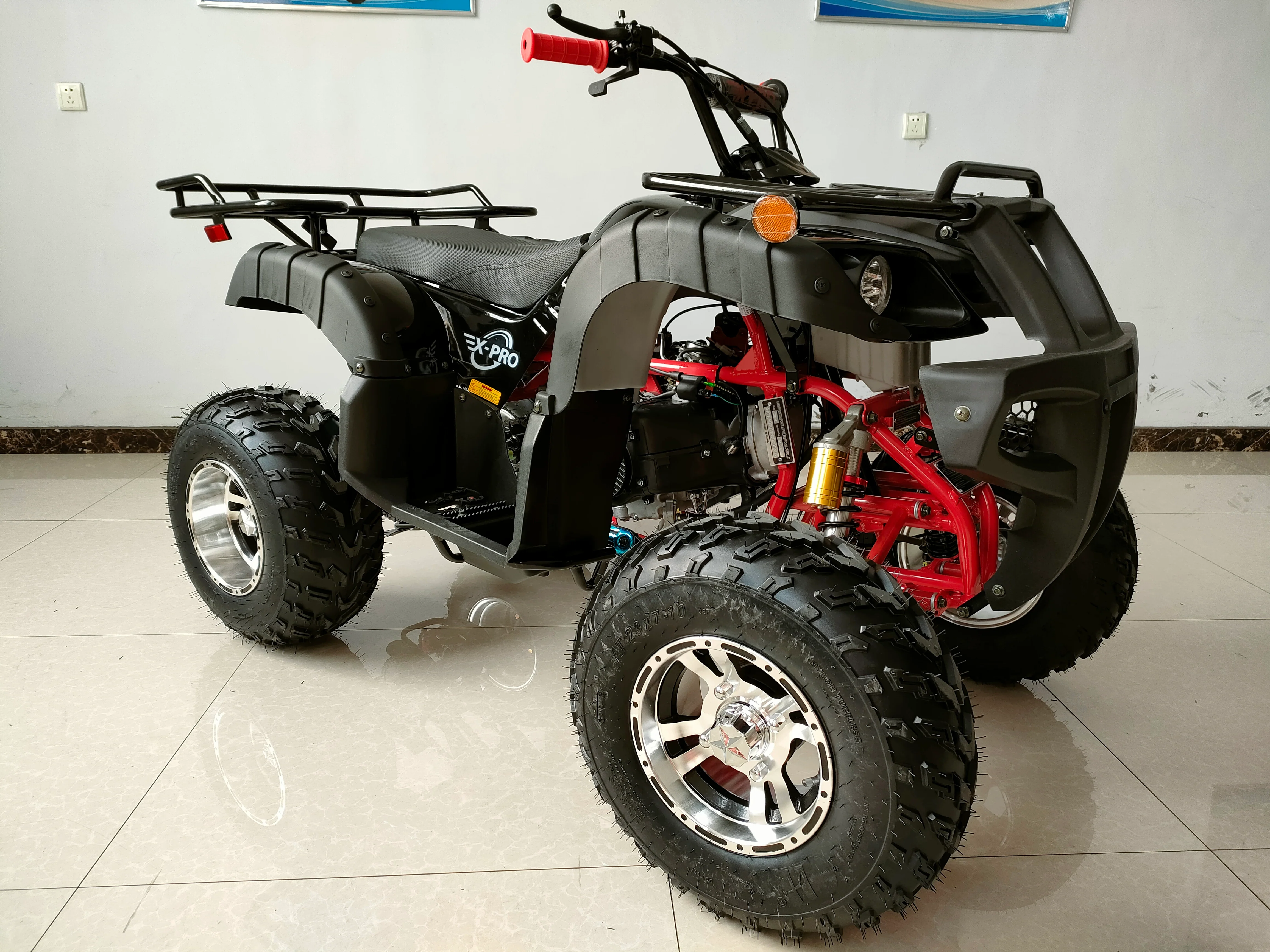 Free Shipping! X-PRO Jaguar 200 Utility ATV with Automatic Transmission w/Reverse, LED Headlight, Big 23in/22in Aluminium Rim Wheels! - Image 3