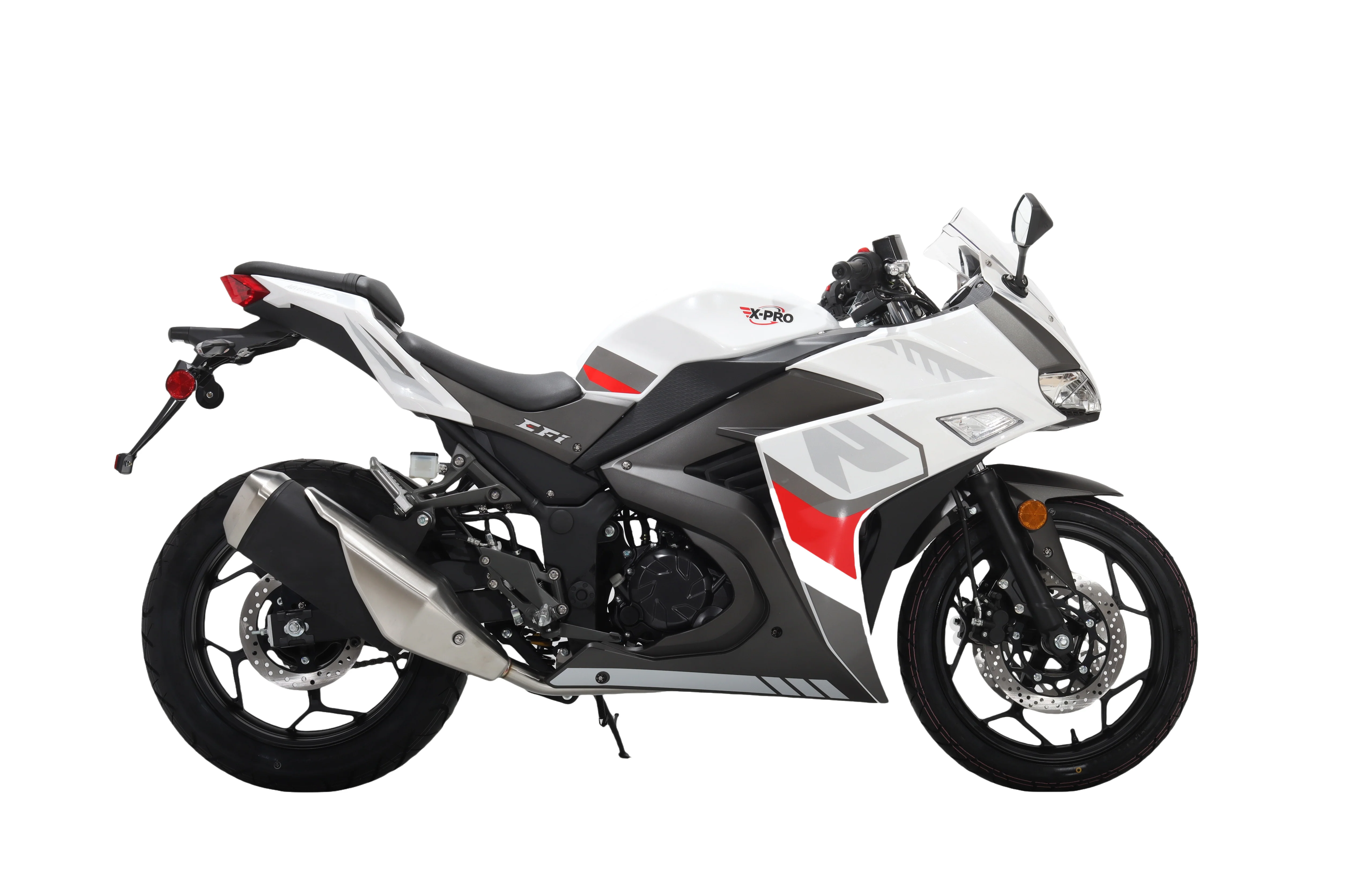 Free Shipping! X-PRO Adventure 250 Electronic Fuel Injection Street Motorcycle with 6-Speed Manual Transmission, Electric Start! 17in Wheels! Assembled In Crate! - Image 20