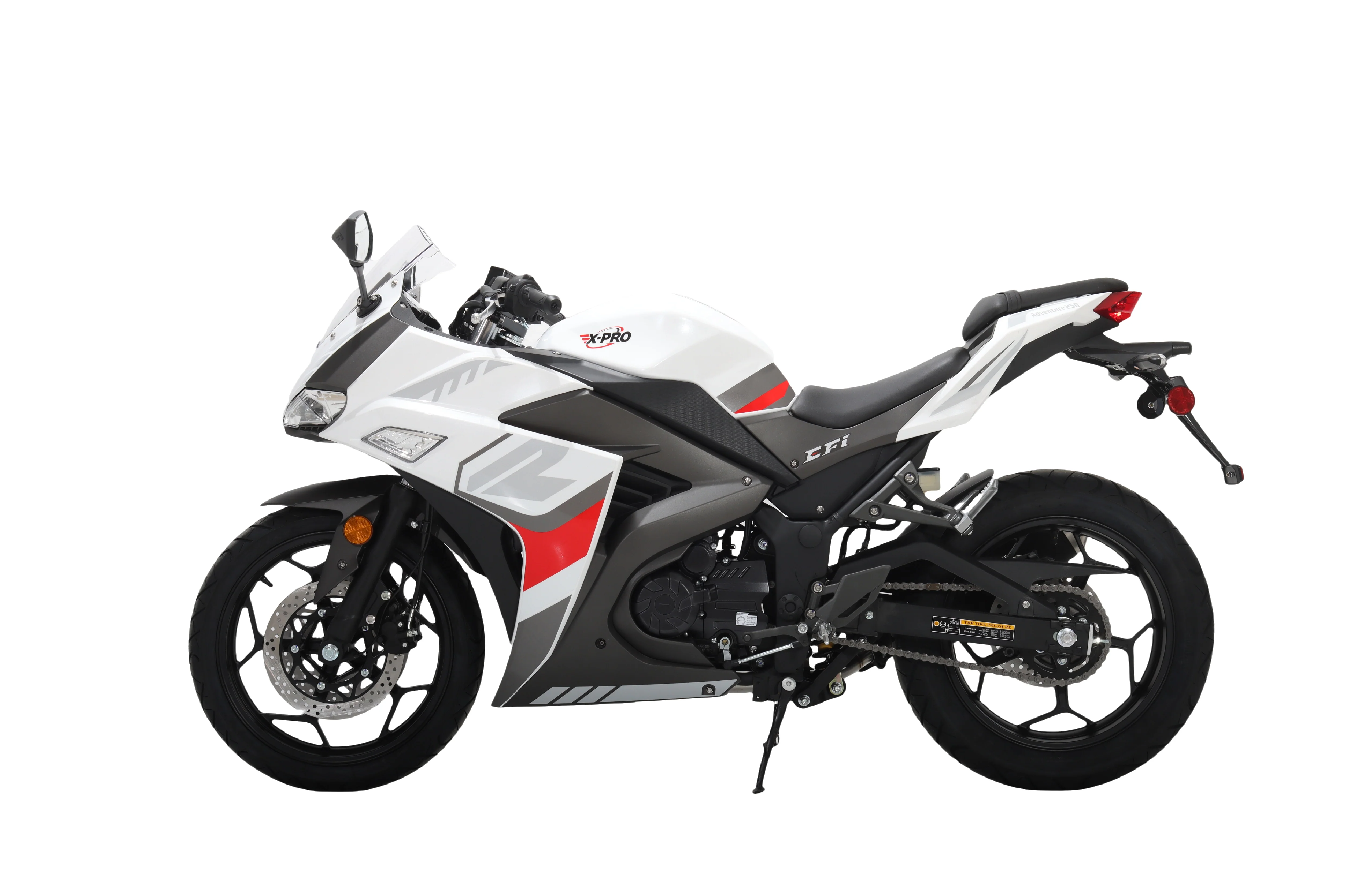Free Shipping! X-PRO Adventure 250 Electronic Fuel Injection Street Motorcycle with 6-Speed Manual Transmission, Electric Start! 17in Wheels! Assembled In Crate! - Image 24