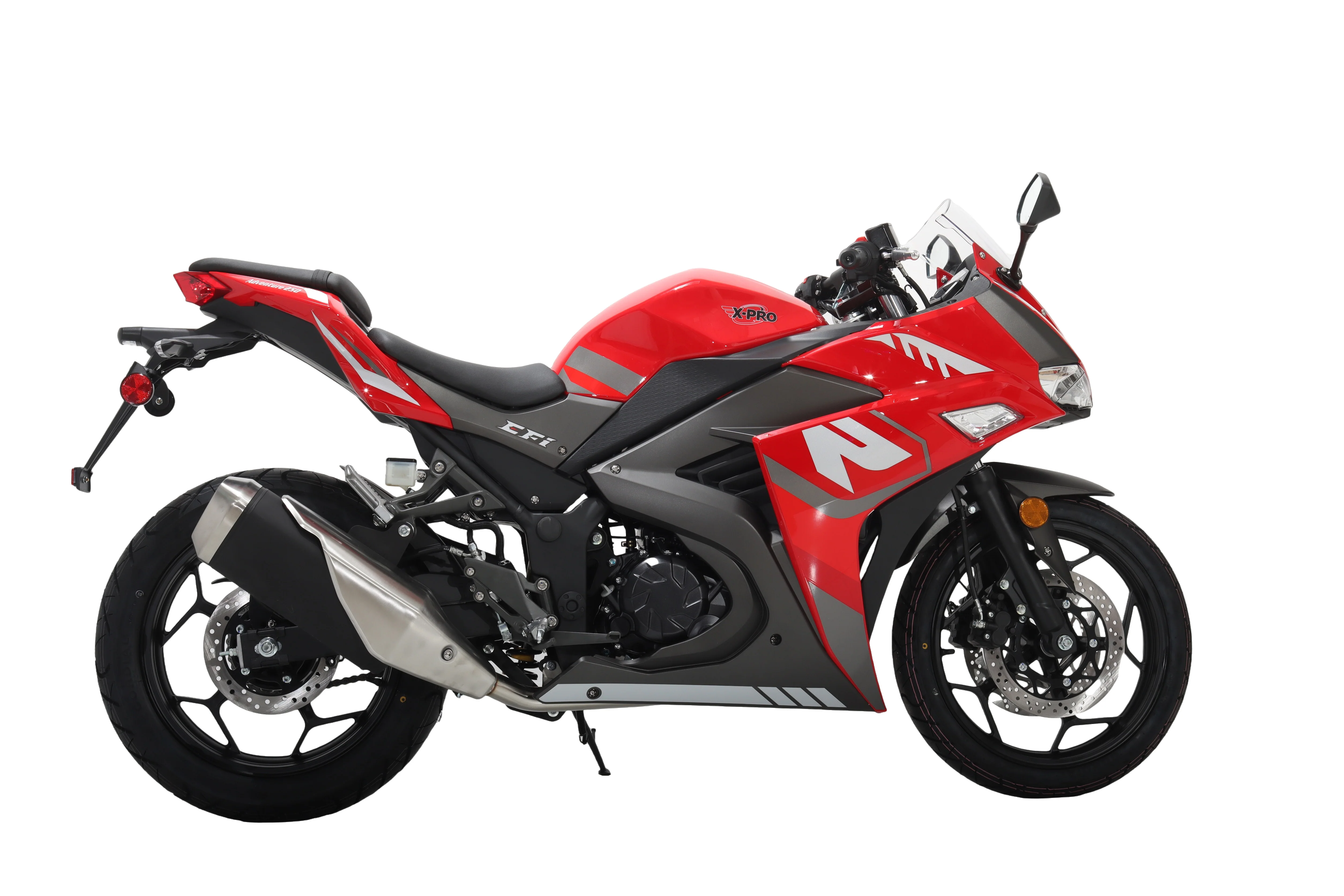 Free Shipping! X-PRO Adventure 250 Electronic Fuel Injection Street Motorcycle with 6-Speed Manual Transmission, Electric Start! 17in Wheels! Assembled In Crate! - Image 28