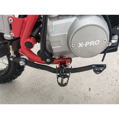 Free Shipping! X-PRO X27 125cc Dirt Bike with 4-Speed Semi-Automatic Transmission, Kick Start, Big 14in/12in Tires! Zongshen Brand Engine! - Image 6