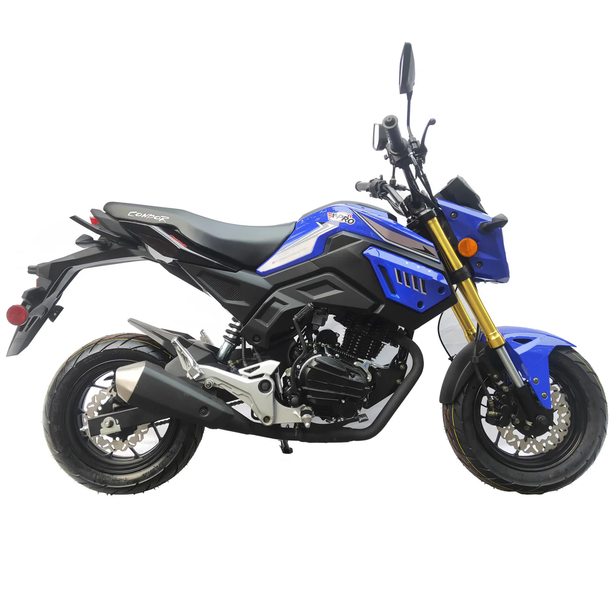 Free Shipping! X-PRO Condor150cc Street Motorcycle with 5-Speed Manual Transmission, Electric/Kick Start! 12in Wheels! - Image 9