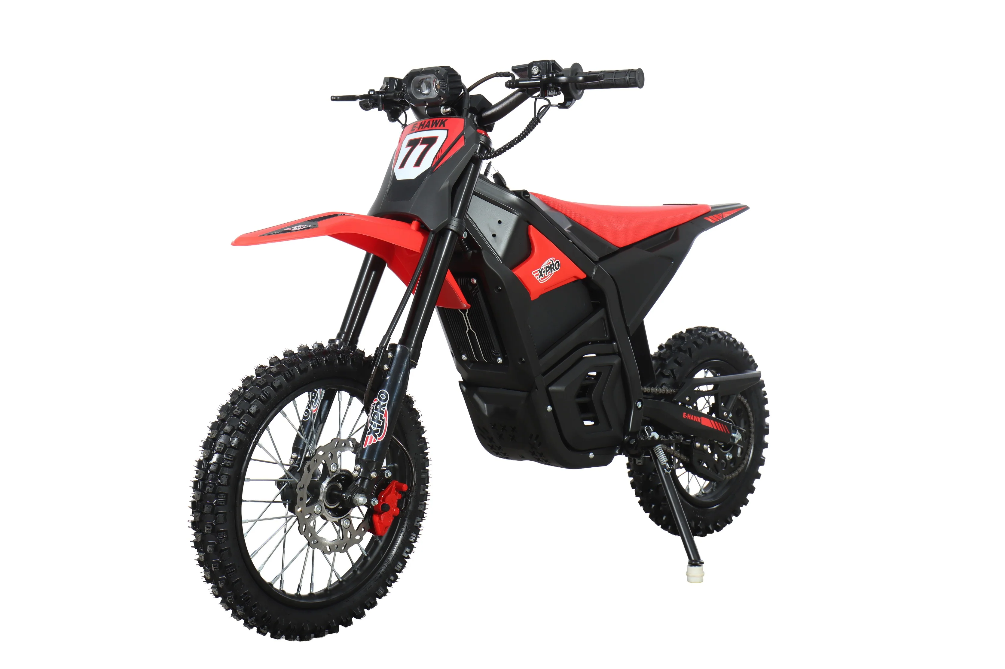 Free Shipping! X-PRO E-HAWK Electric Dirt Bike — 3500W Peak Mid-Drive Gearbox, 48V 23.5Ah, Up to 42+ MPH - Image 13