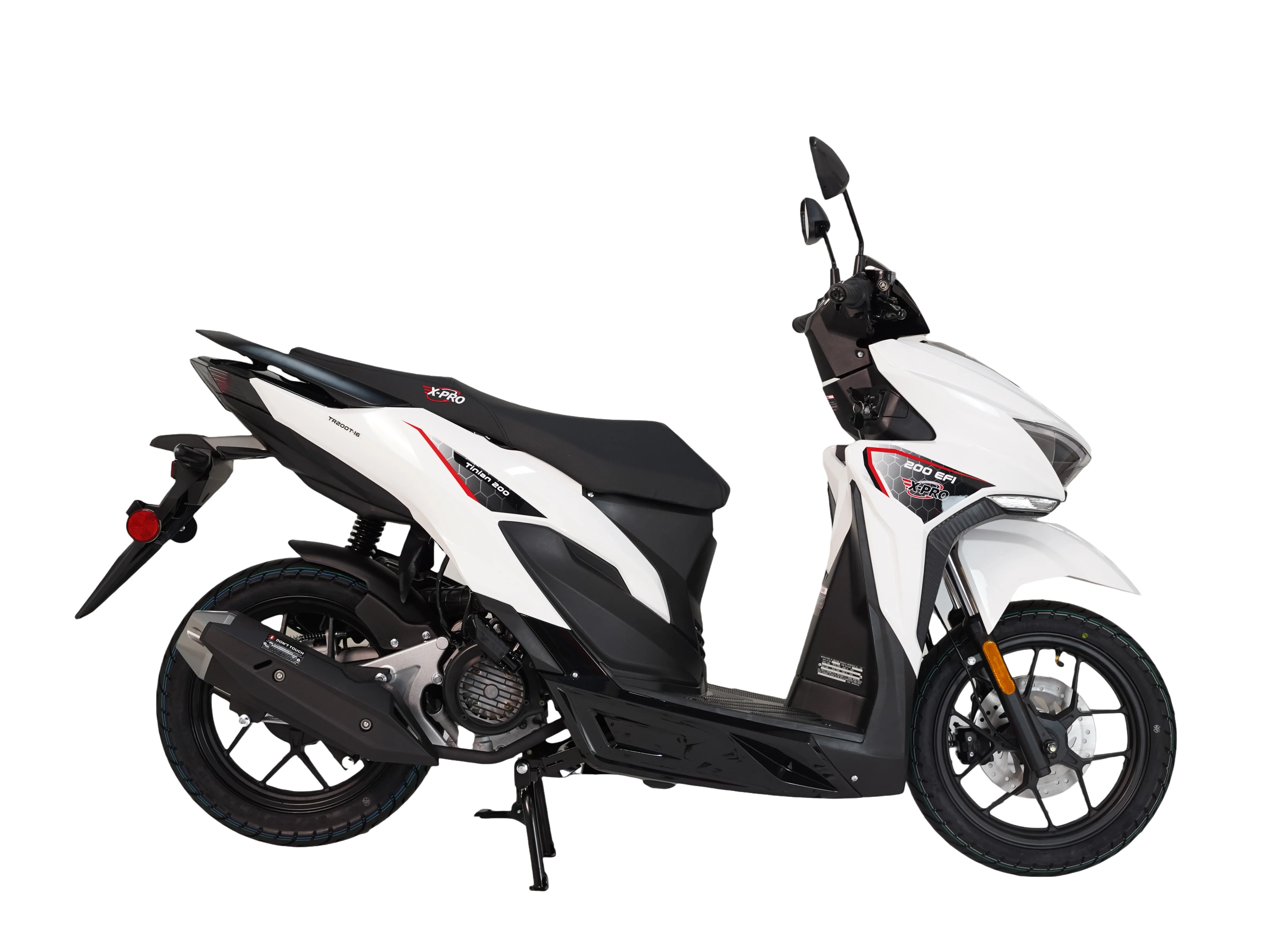 Free Shipping! X-PRO Tinian 200 EFI Electronic Fuel Injection Scooter with CVT Transmission, 14" Alloy Wheels, LED Headlights! - Image 12
