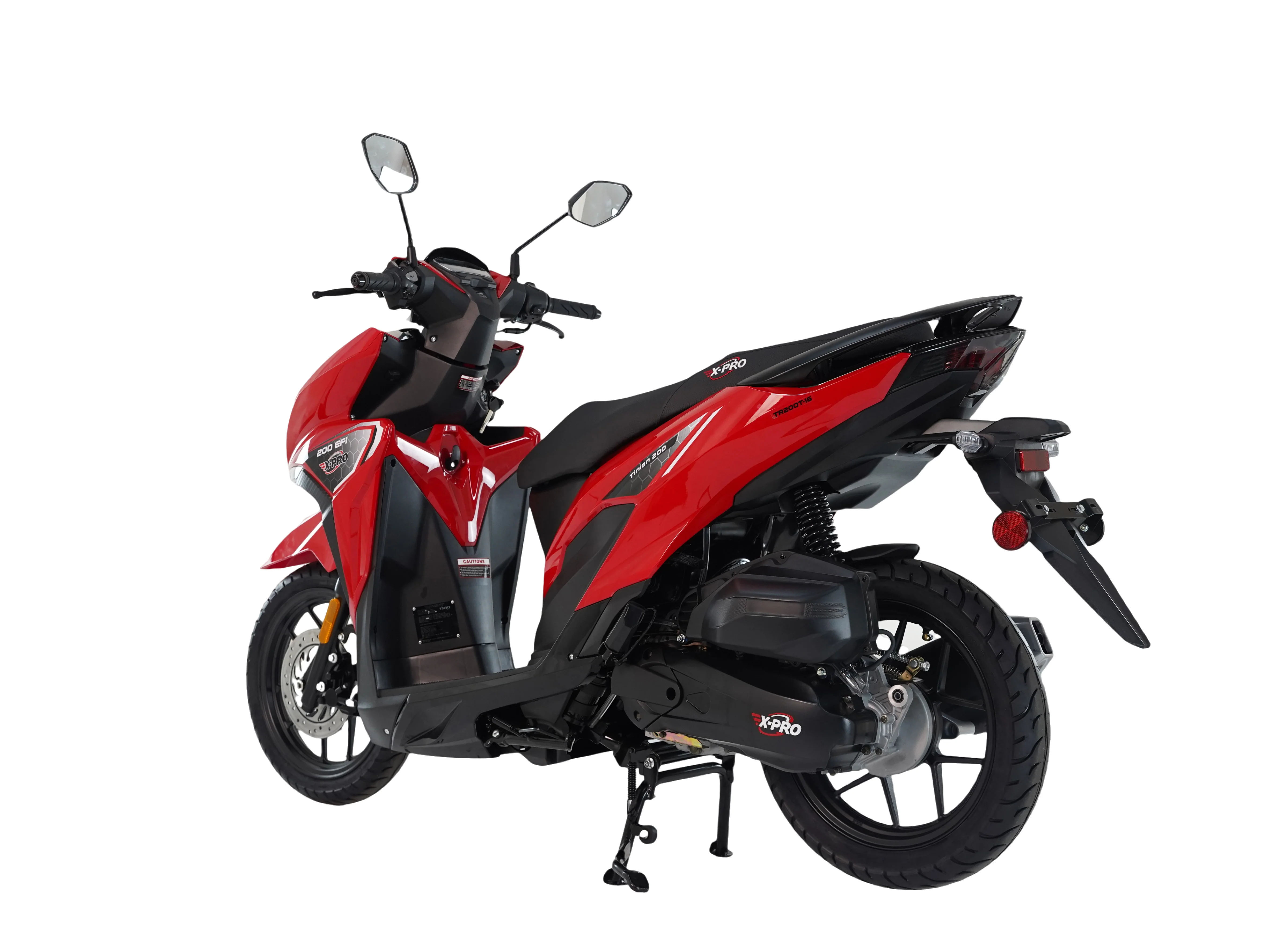 Free Shipping! X-PRO Tinian 200 EFI Electronic Fuel Injection Scooter with CVT Transmission, 14" Alloy Wheels, LED Headlights! - Image 23