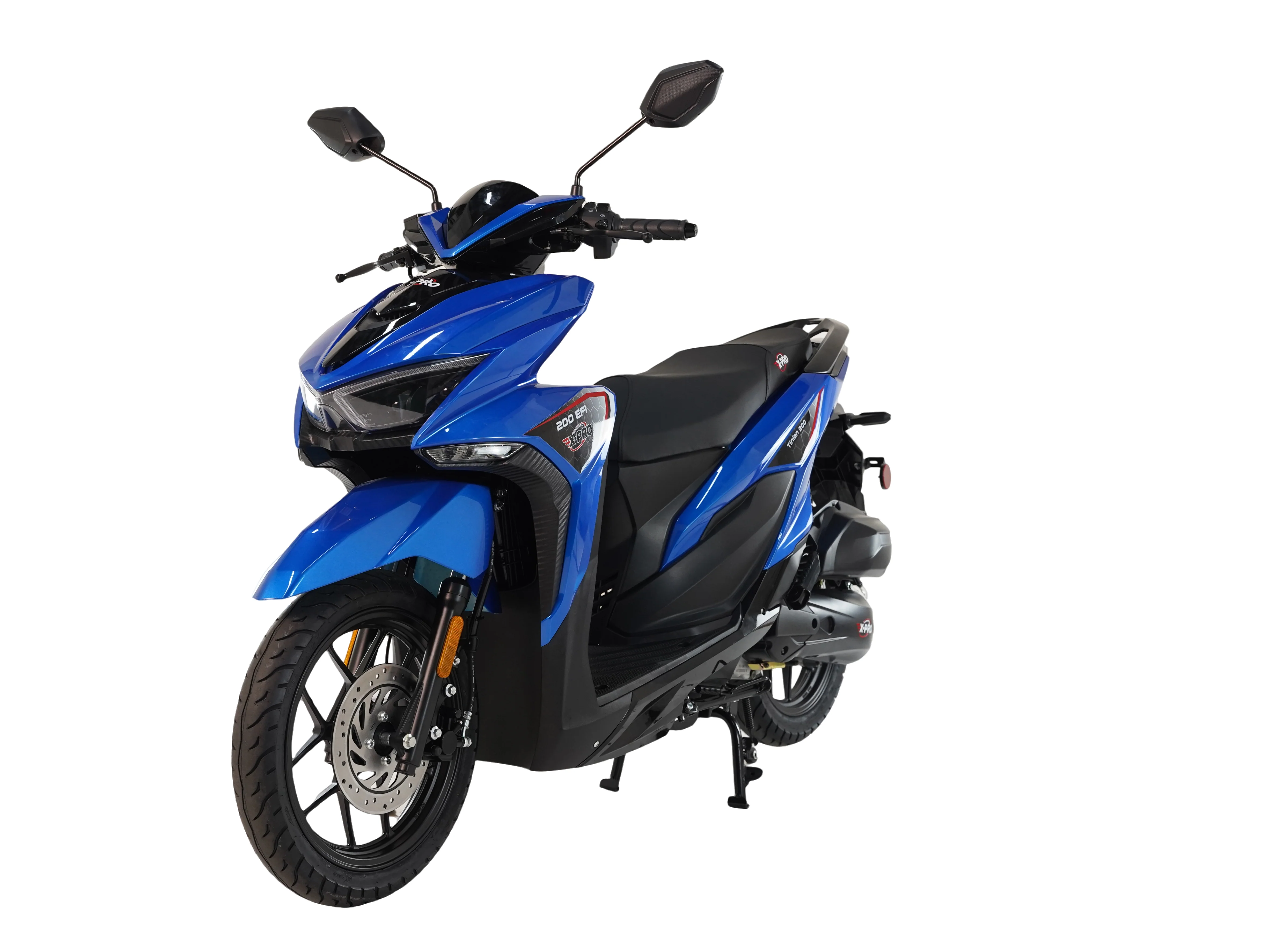 Free Shipping! X-PRO Tinian 200 EFI Electronic Fuel Injection Scooter with CVT Transmission, 14" Alloy Wheels, LED Headlights! - Image 25