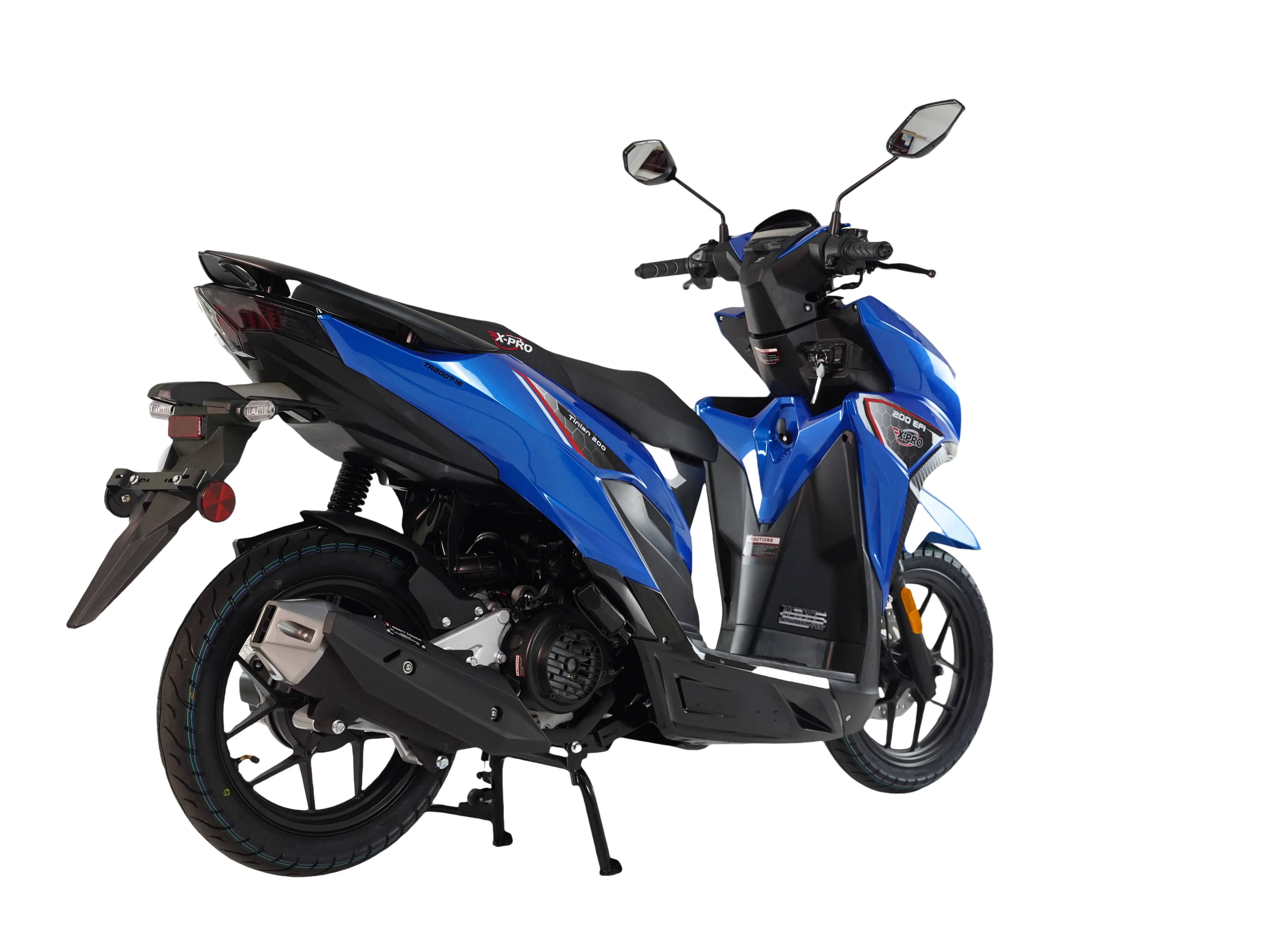 Free Shipping! X-PRO Tinian 200 EFI Electronic Fuel Injection Scooter with CVT Transmission, 14" Alloy Wheels, LED Headlights! - Image 29