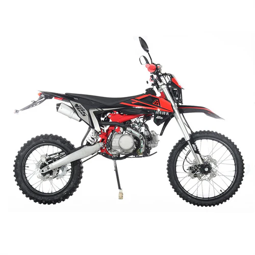 Free Shipping! X-PRO Hawk 125cc Dirt Bike with All Lights and 4-speed Manual Transmission! Electric/Kick Start, Big 19in/16in Tires! Zongshen Brand Engine! - Image 6