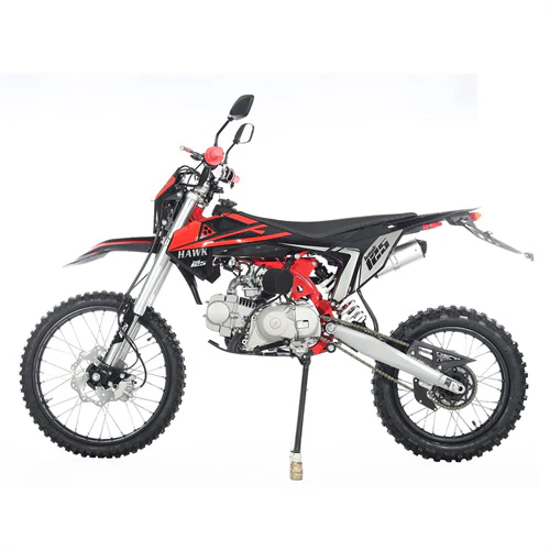 Free Shipping! X-PRO Hawk 125cc Dirt Bike with All Lights and 4-speed Manual Transmission! Electric/Kick Start, Big 19in/16in Tires! Zongshen Brand Engine! - Image 7