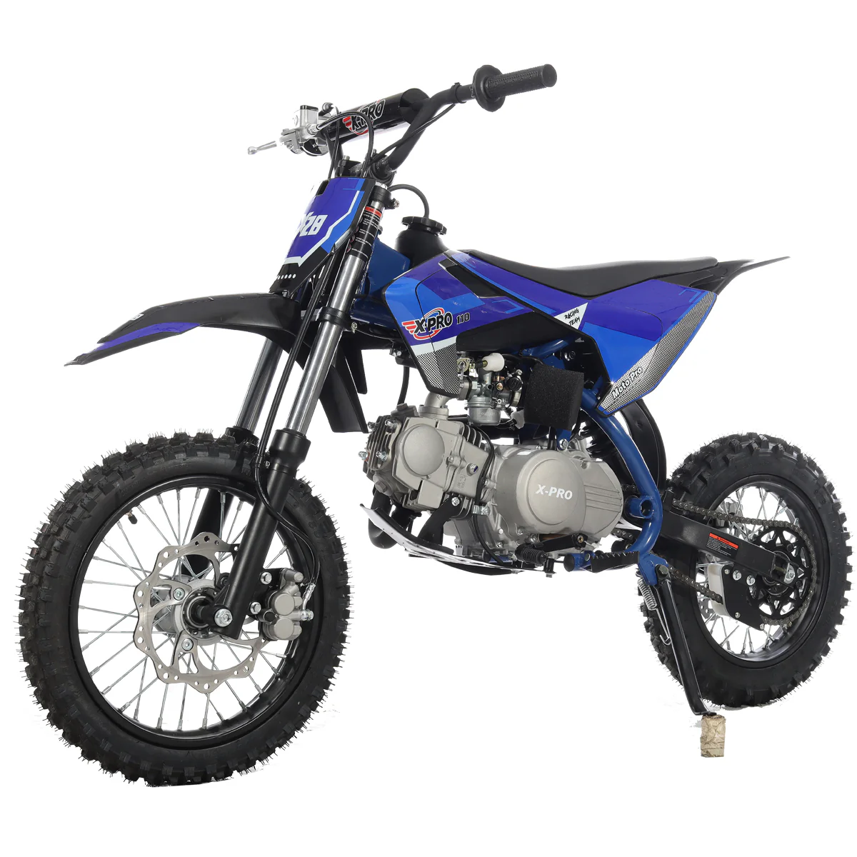 Free Shipping! X-PRO X29 110cc K013 Dirt Bike with Automatic Transmission, Electric Start, Big 14in/12in Tires! Cradle Type Steel Tube Frame! - Image 10