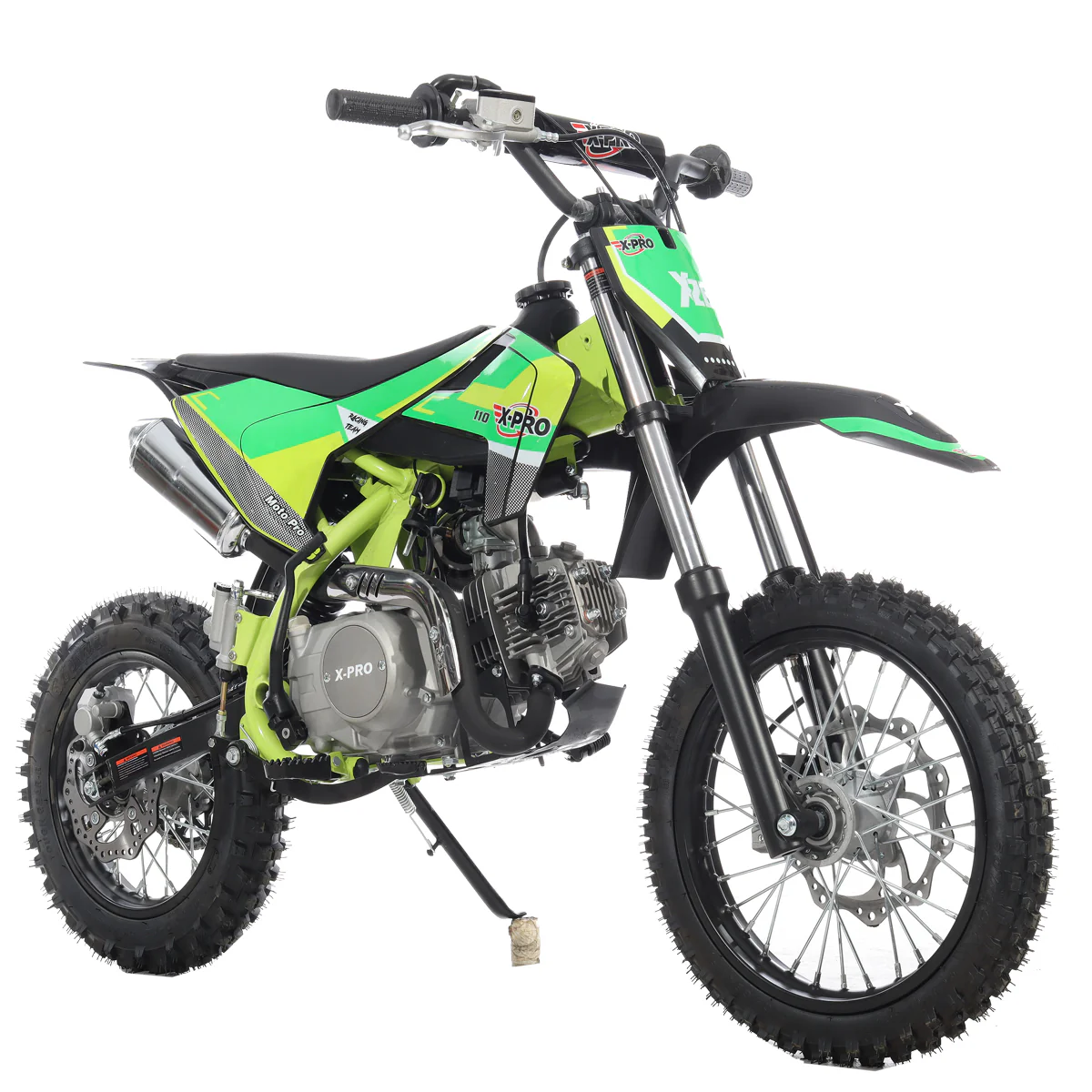 Free Shipping! X-PRO X29 110cc K013 Dirt Bike with Automatic Transmission, Electric Start, Big 14in/12in Tires! Cradle Type Steel Tube Frame! - Image 11