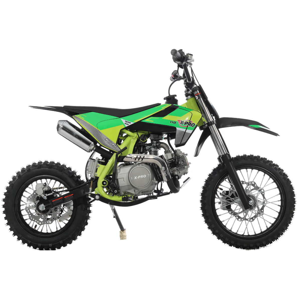 Free Shipping! X-PRO X29 110cc K013 Dirt Bike with Automatic Transmission, Electric Start, Big 14in/12in Tires! Cradle Type Steel Tube Frame! - Image 12