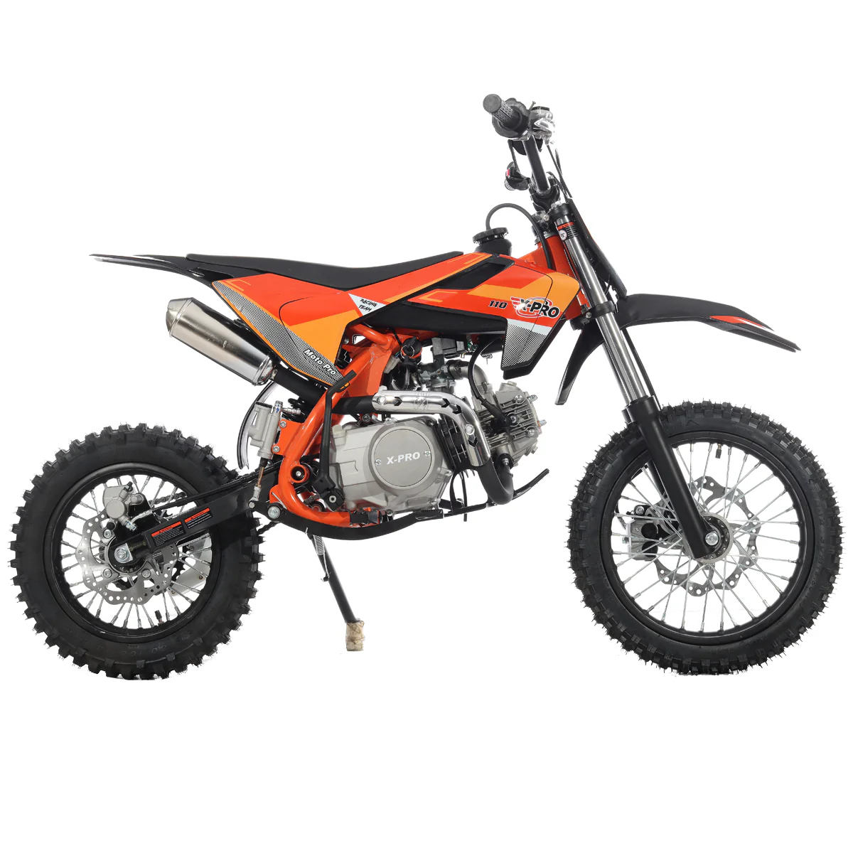 Free Shipping! X-PRO X29 110cc K013 Dirt Bike with Automatic Transmission, Electric Start, Big 14in/12in Tires! Cradle Type Steel Tube Frame! - Image 16