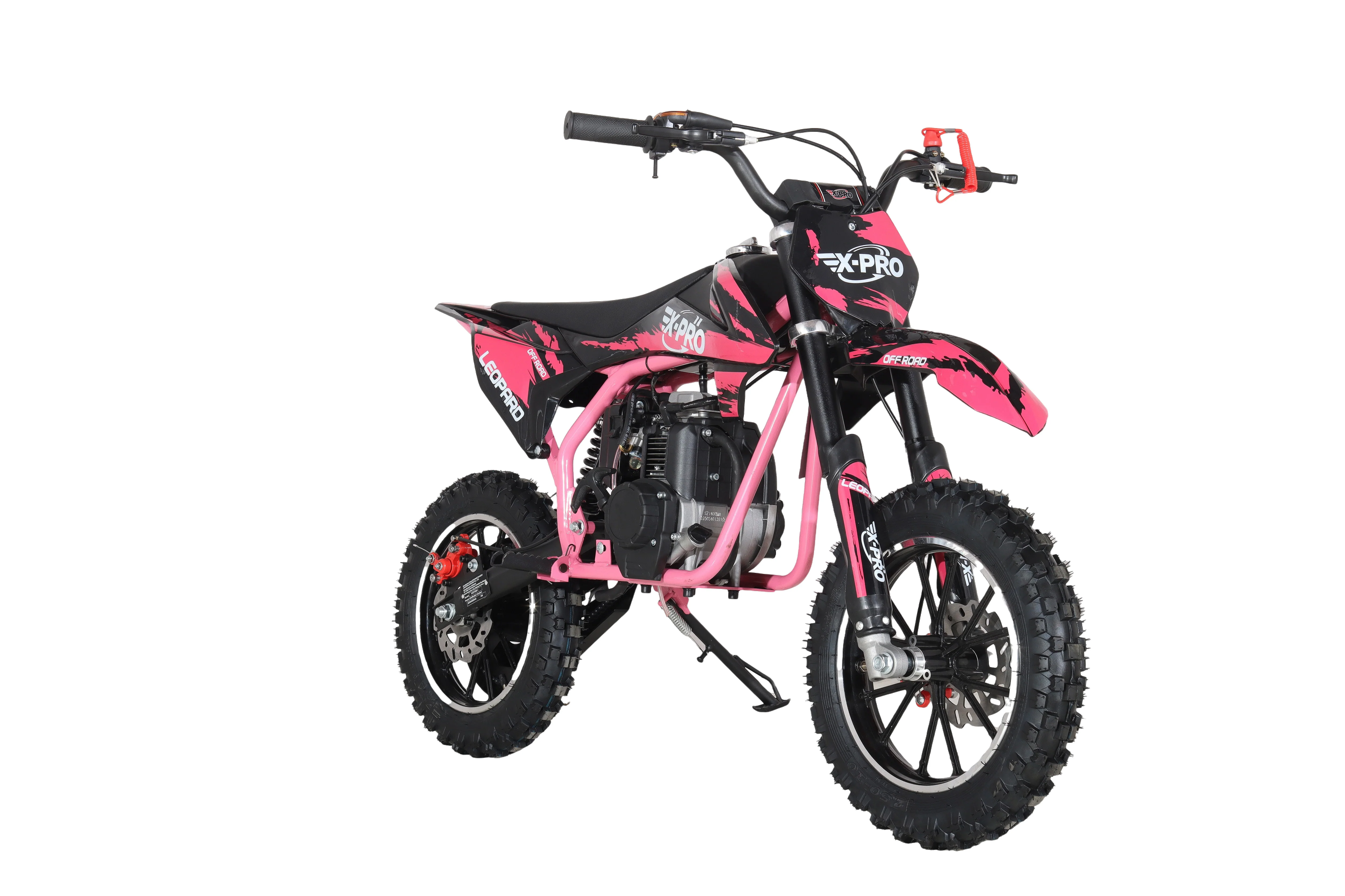 Free Shipping!X-PRO Leopard Mini Dirt Bike, Gas Power 4 Stroke Dirt Bike! 40CC Pit Bike, Pull Start, 10" Wheels! - Image 10