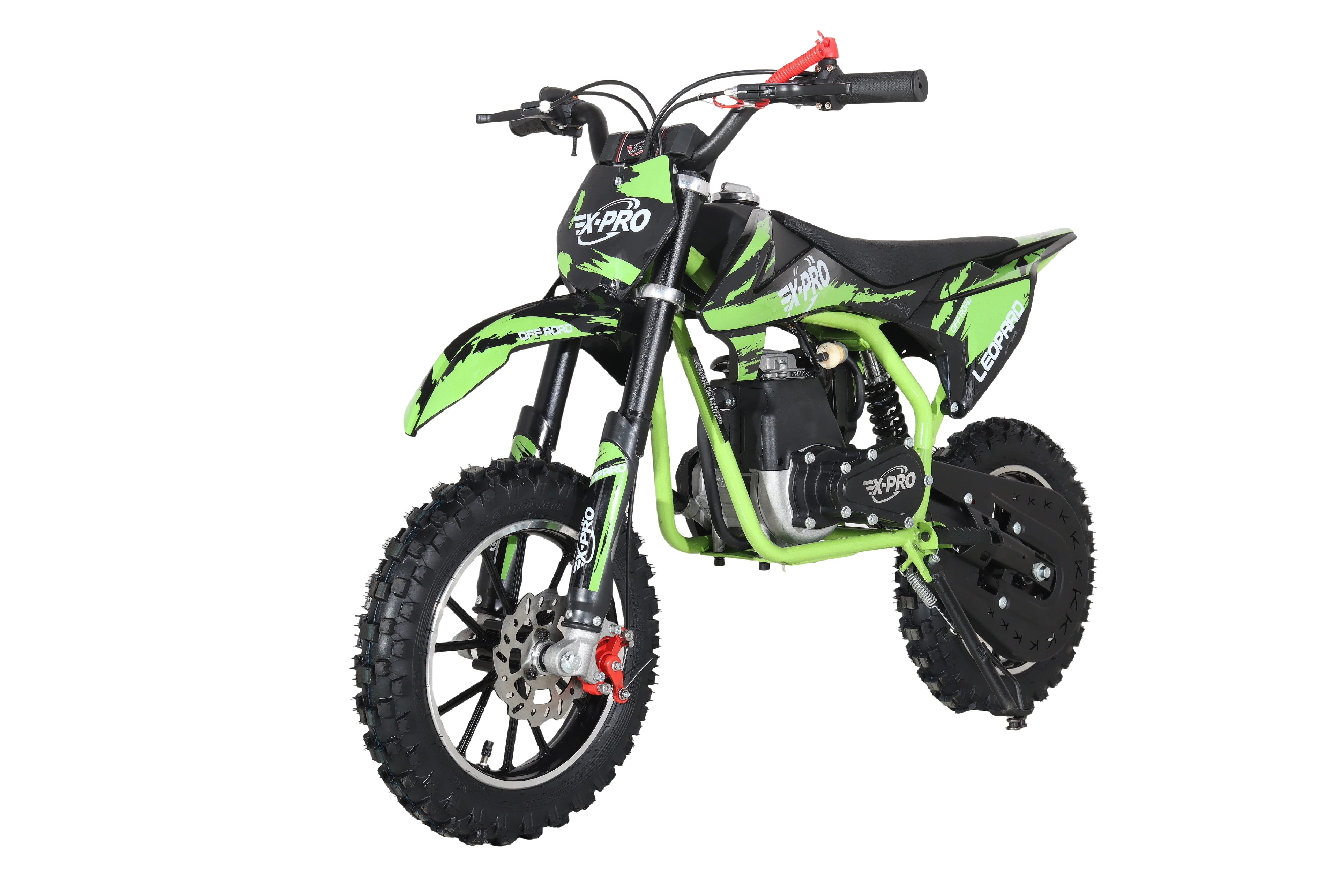 Free Shipping!X-PRO Leopard Mini Dirt Bike, Gas Power 4 Stroke Dirt Bike! 40CC Pit Bike, Pull Start, 10" Wheels! - Image 16