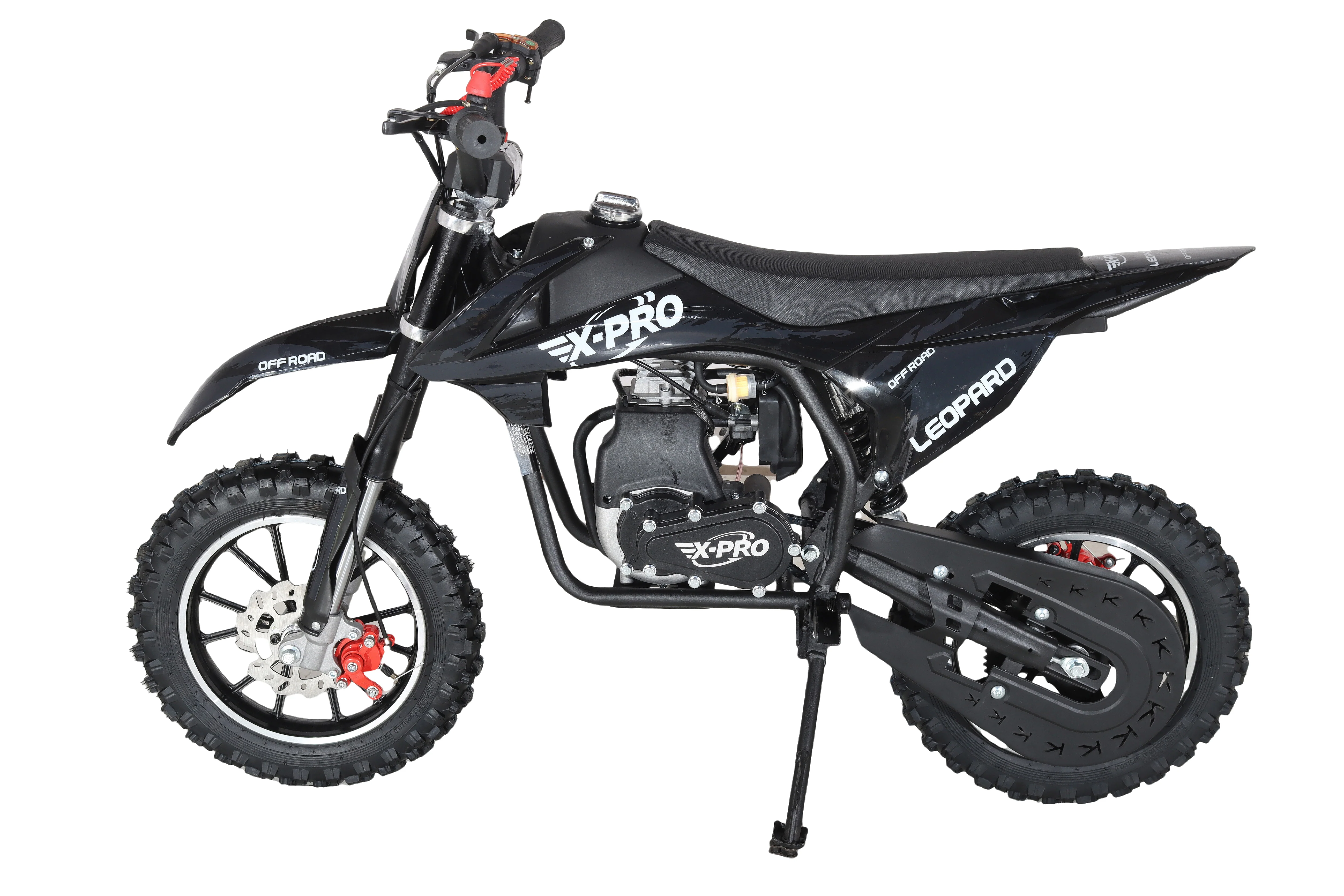Free Shipping!X-PRO Leopard Mini Dirt Bike, Gas Power 4 Stroke Dirt Bike! 40CC Pit Bike, Pull Start, 10" Wheels! - Image 31