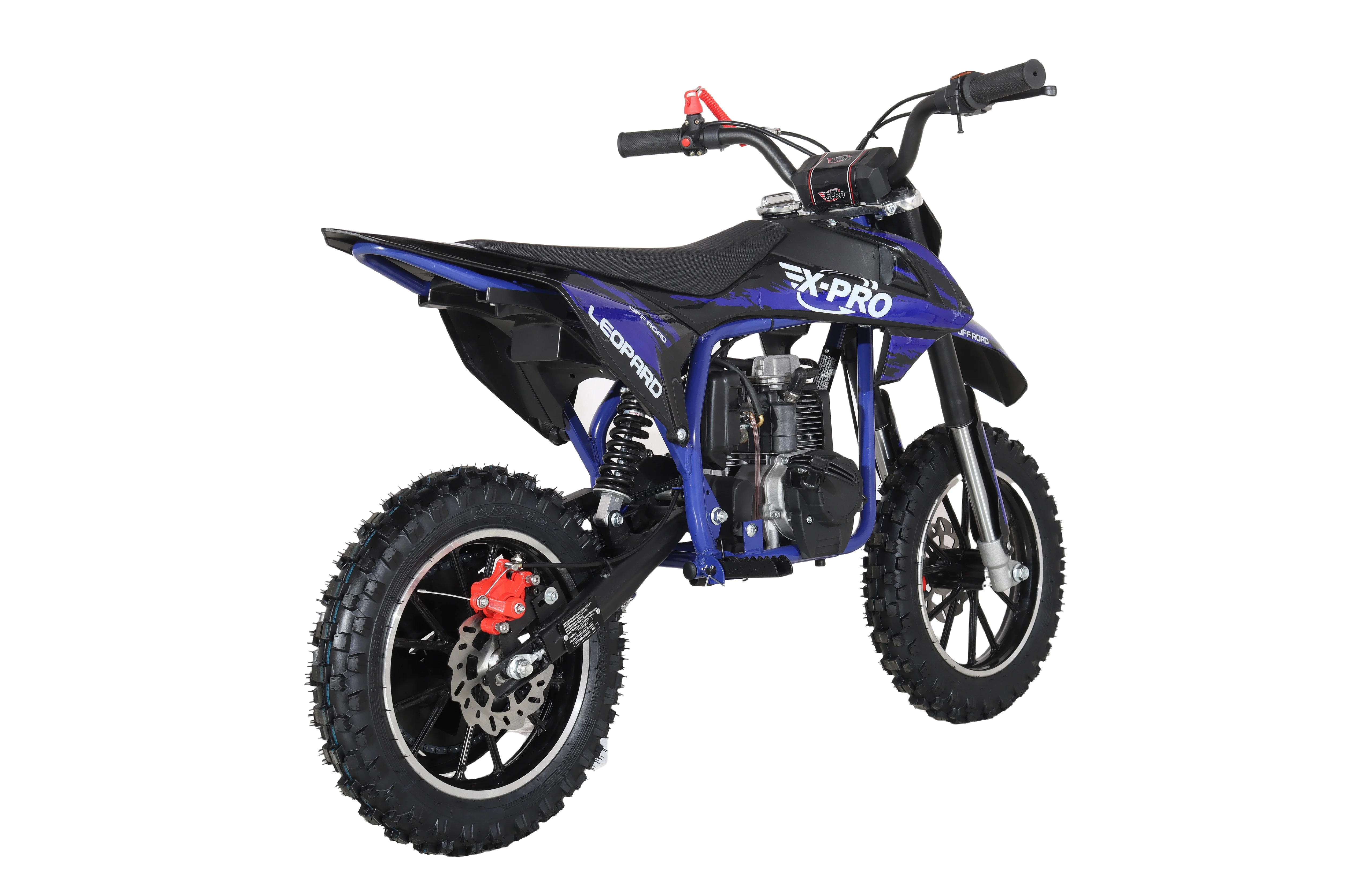 Free Shipping!X-PRO Leopard Mini Dirt Bike, Gas Power 4 Stroke Dirt Bike! 40CC Pit Bike, Pull Start, 10" Wheels! - Image 36