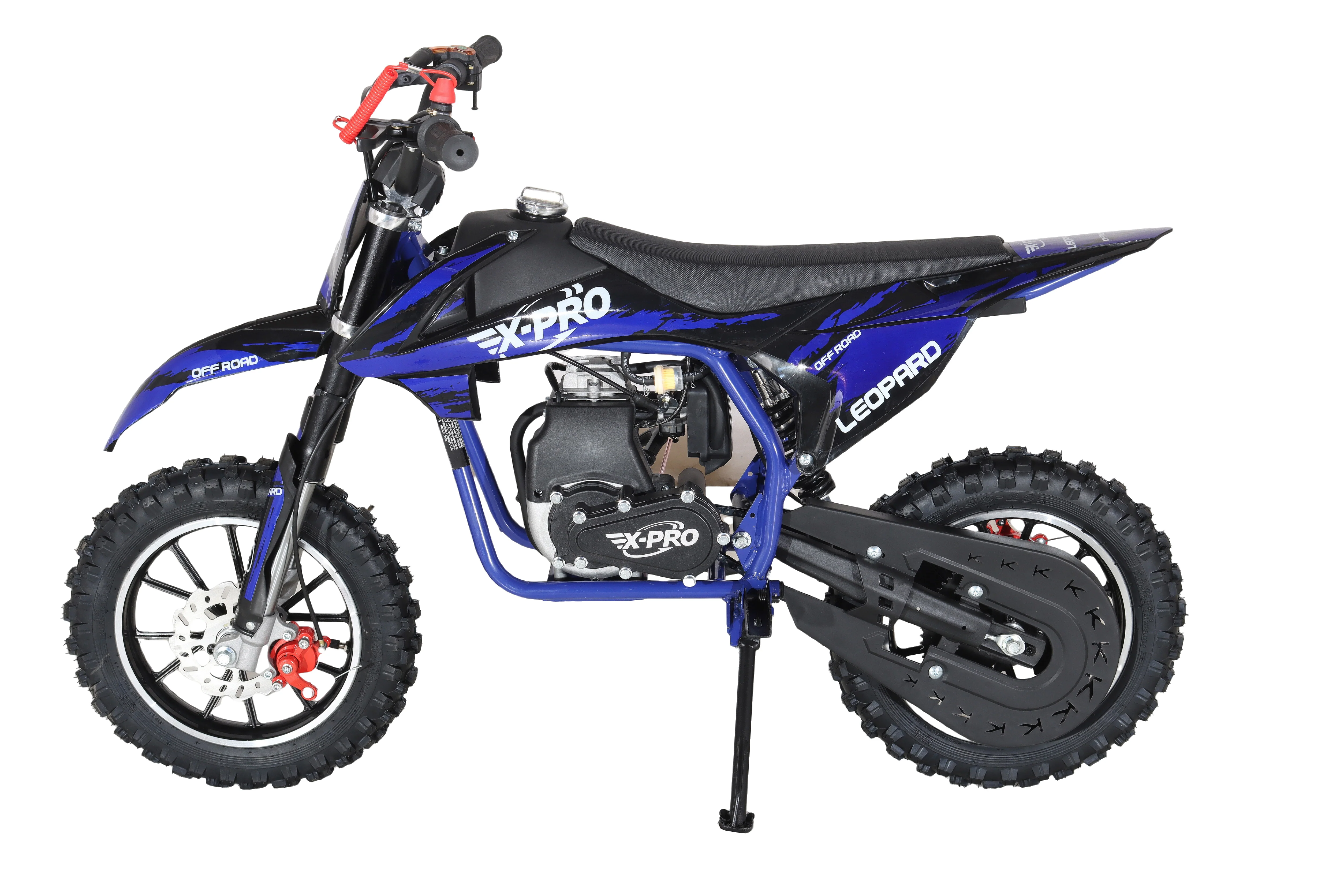 Free Shipping!X-PRO Leopard Mini Dirt Bike, Gas Power 4 Stroke Dirt Bike! 40CC Pit Bike, Pull Start, 10" Wheels! - Image 39