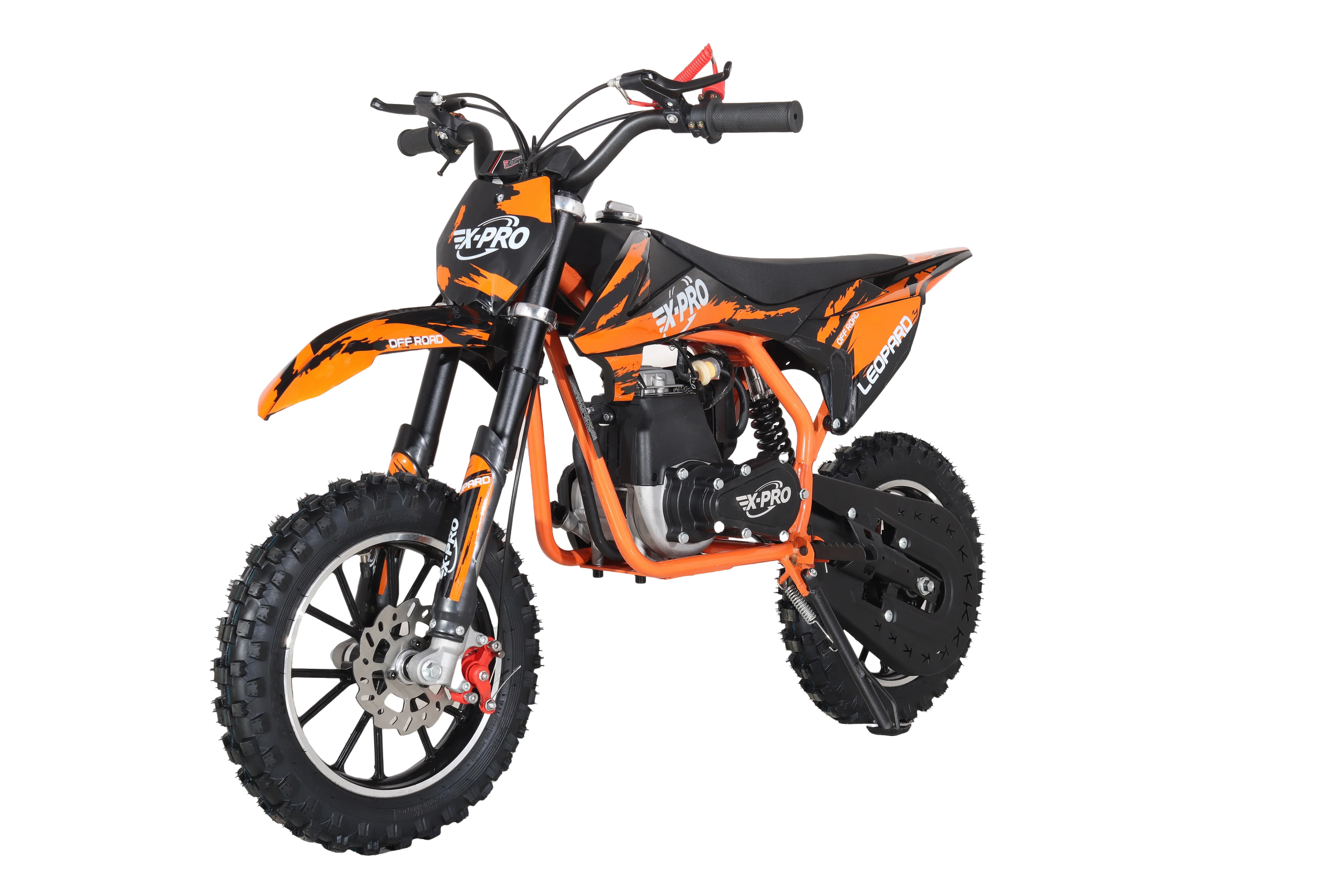 Free Shipping!X-PRO Leopard Mini Dirt Bike, Gas Power 4 Stroke Dirt Bike! 40CC Pit Bike, Pull Start, 10" Wheels! - Image 40