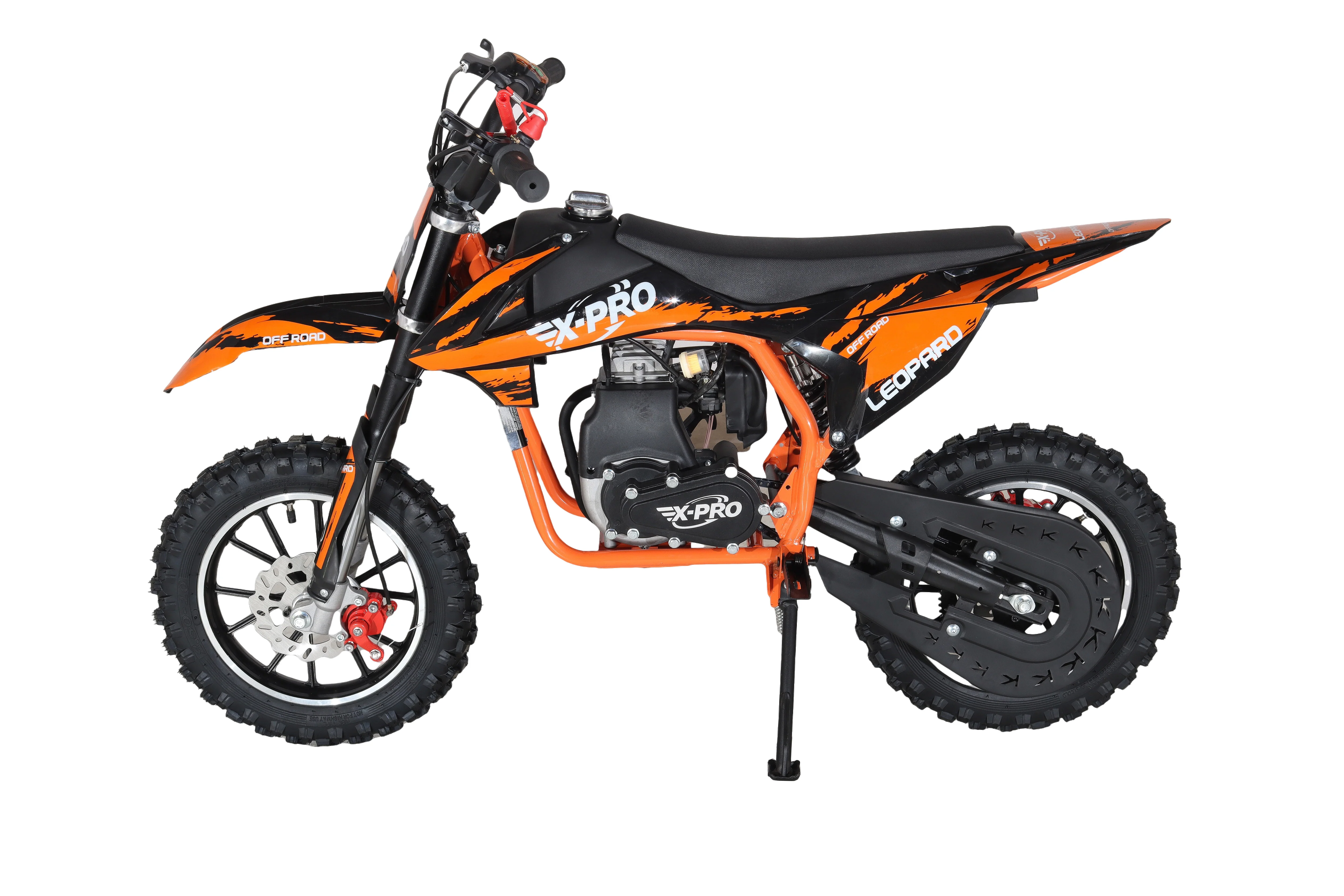 Free Shipping!X-PRO Leopard Mini Dirt Bike, Gas Power 4 Stroke Dirt Bike! 40CC Pit Bike, Pull Start, 10" Wheels! - Image 47