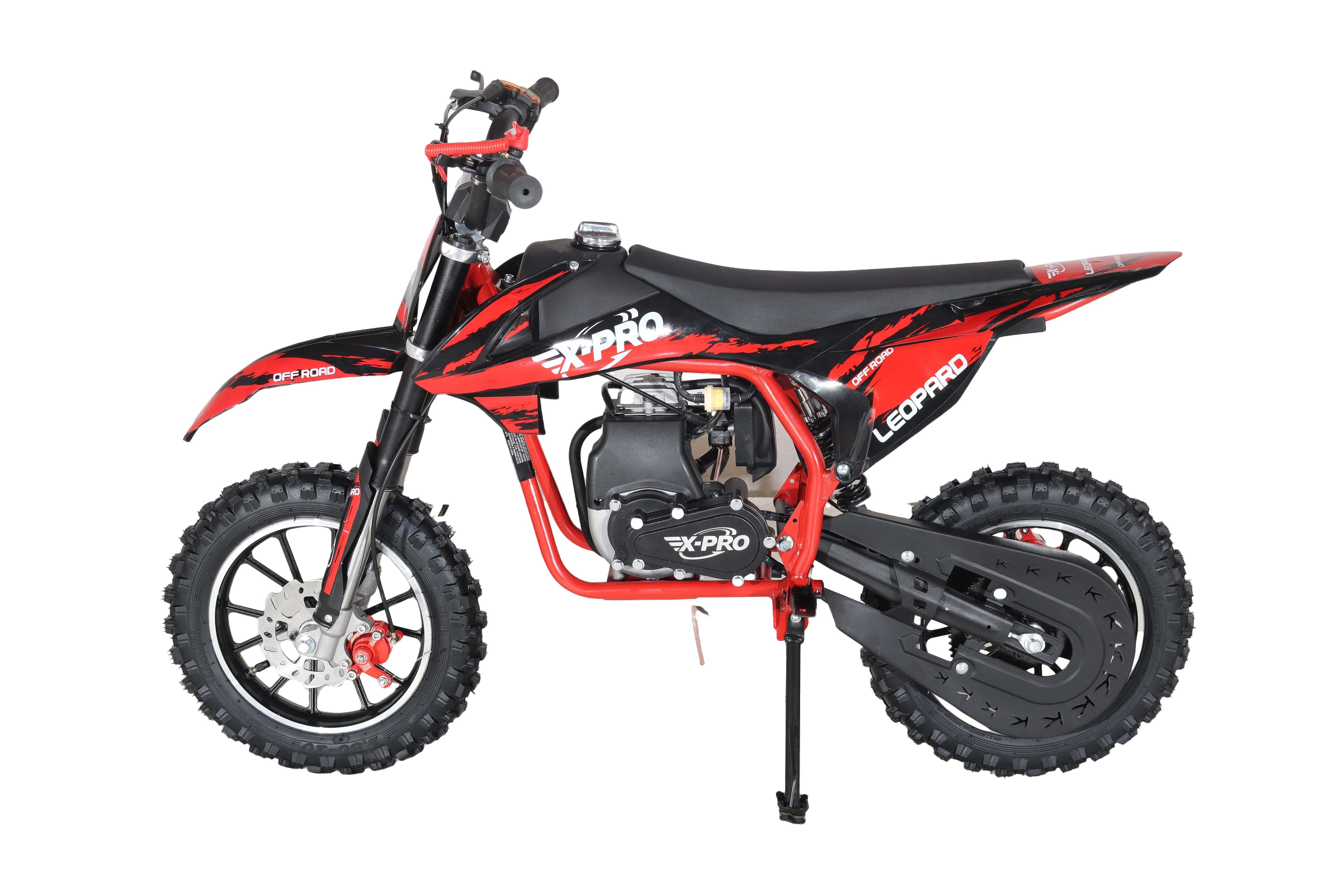 Free Shipping!X-PRO Leopard Mini Dirt Bike, Gas Power 4 Stroke Dirt Bike! 40CC Pit Bike, Pull Start, 10" Wheels! - Image 7