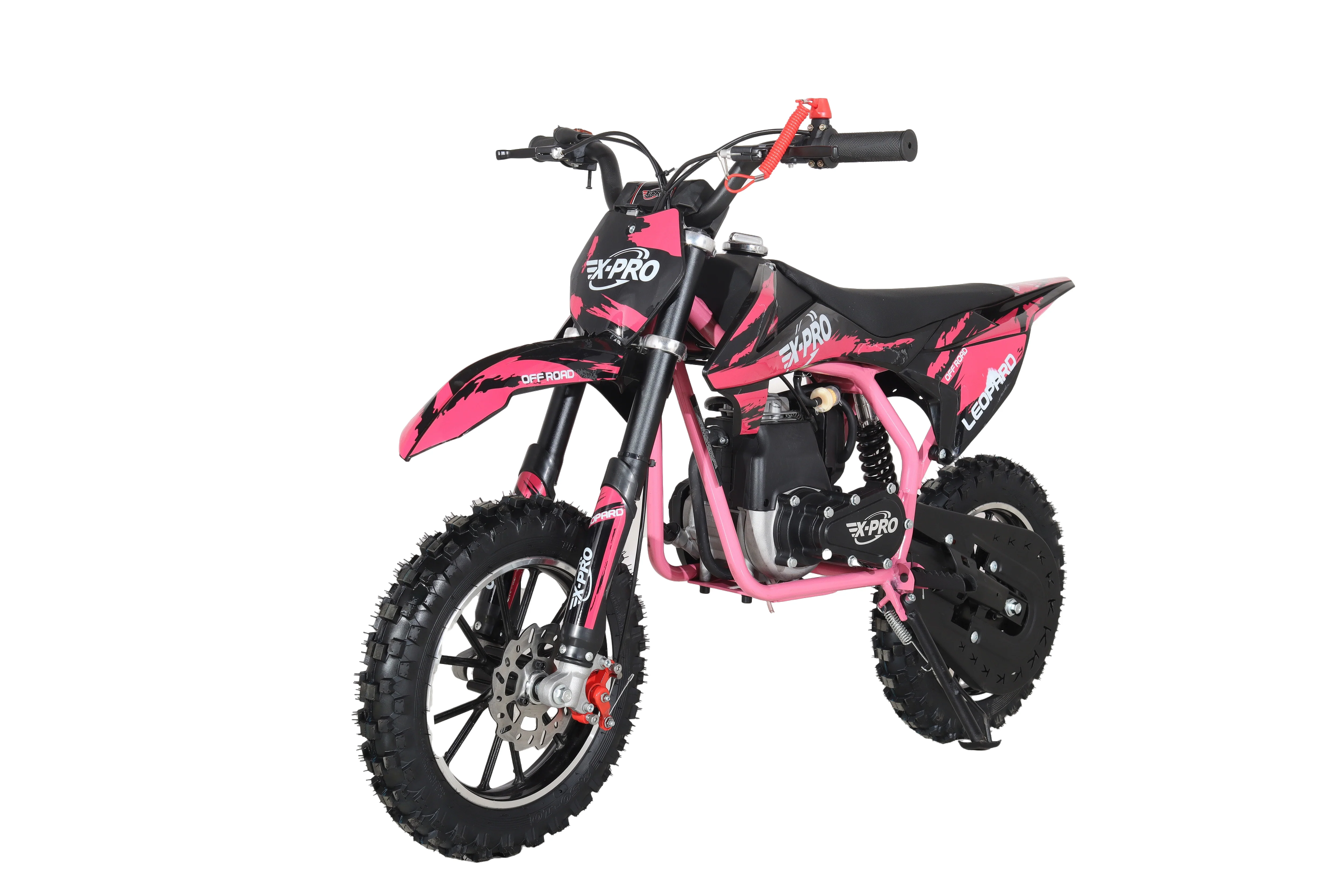Free Shipping!X-PRO Leopard Mini Dirt Bike, Gas Power 4 Stroke Dirt Bike! 40CC Pit Bike, Pull Start, 10" Wheels! - Image 8