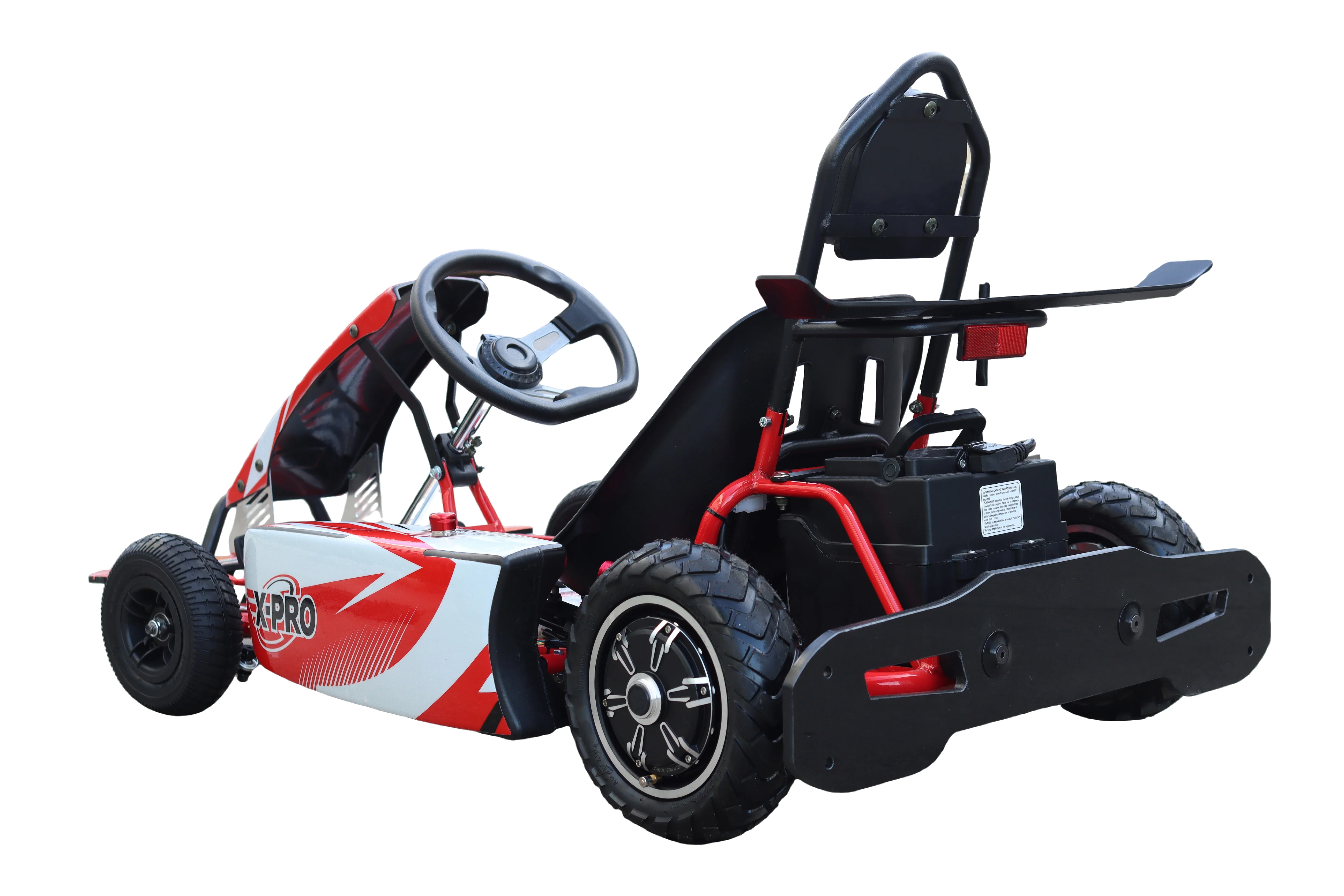 Free Shipping! X-PRO Rambler 700W 350W*2 Kids Electric Go Kart with Reverse and Disc Brake! 6in Tires! - Image 15