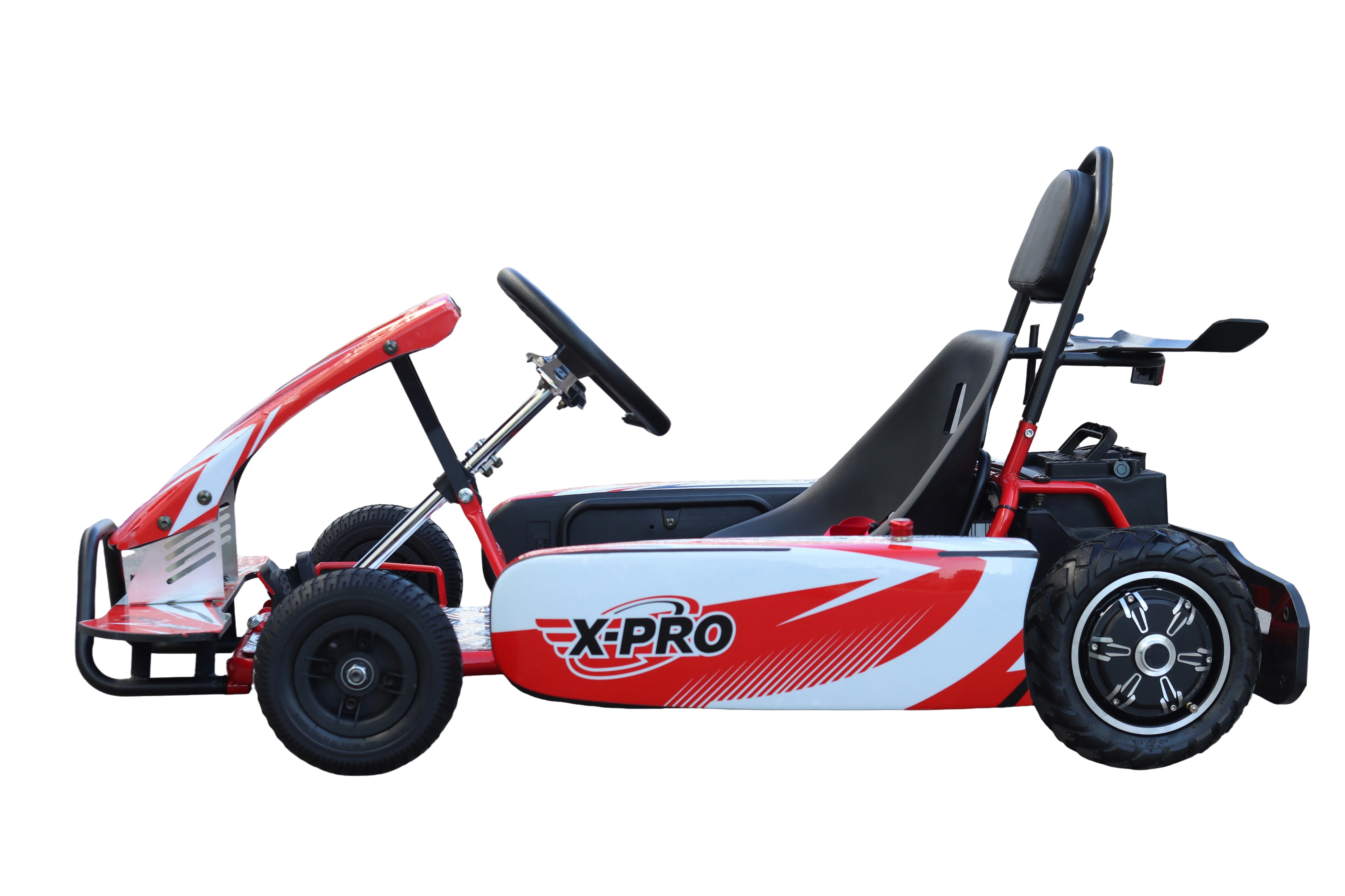 Free Shipping! X-PRO Rambler 700W 350W*2 Kids Electric Go Kart with Reverse and Disc Brake! 6in Tires! - Image 16