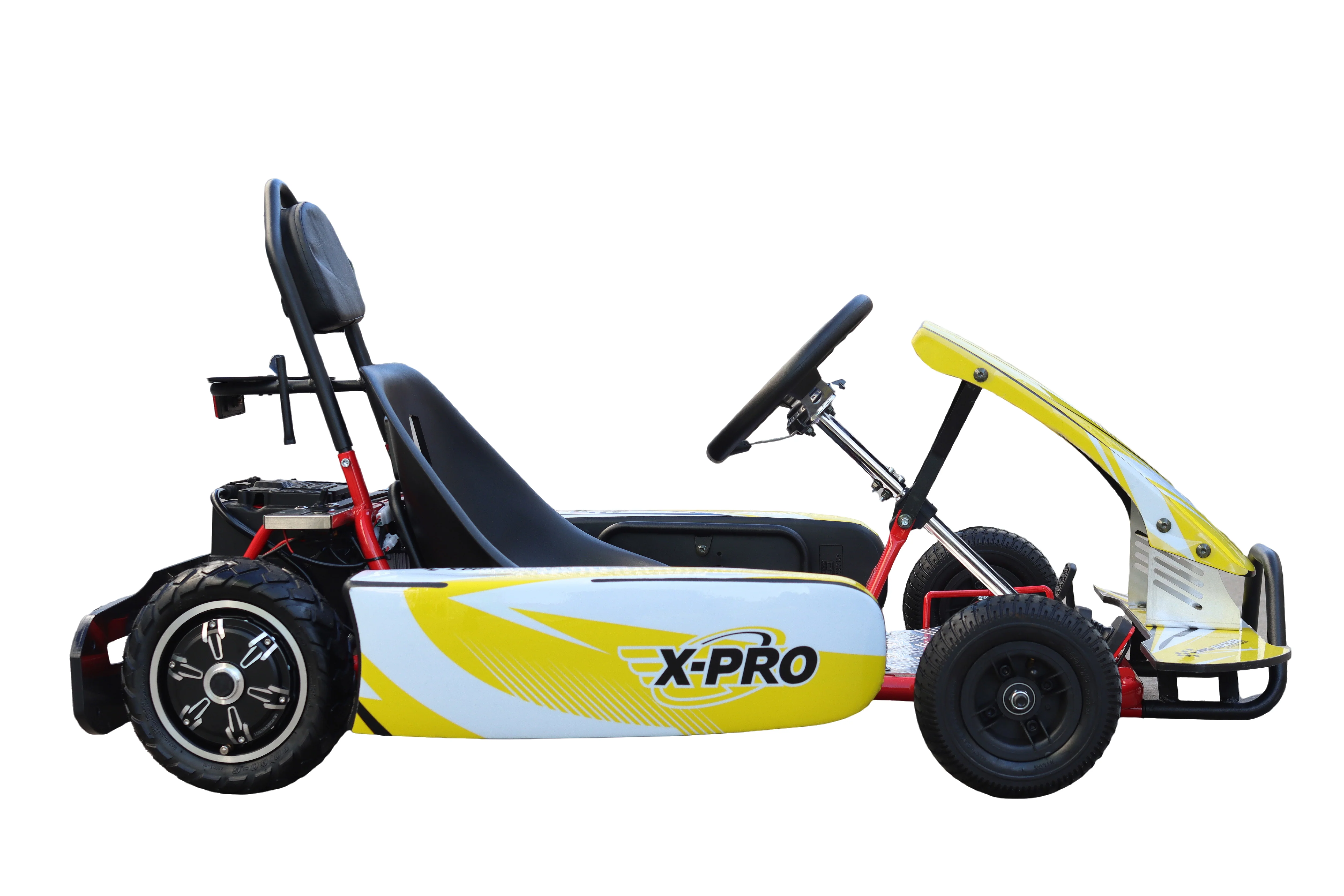 Free Shipping! X-PRO Rambler 700W 350W*2 Kids Electric Go Kart with Reverse and Disc Brake! 6in Tires! - Image 20