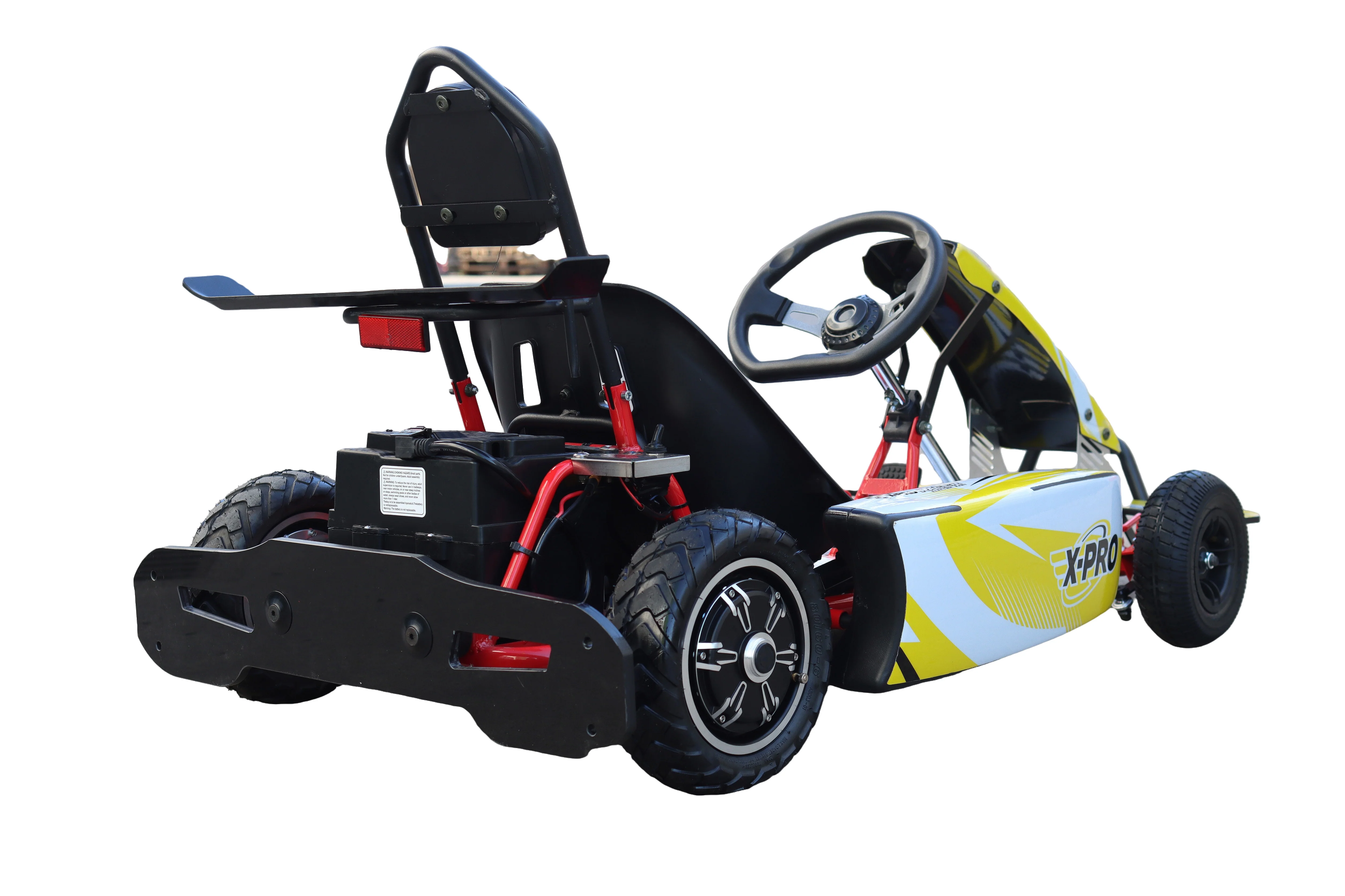 Free Shipping! X-PRO Rambler 700W 350W*2 Kids Electric Go Kart with Reverse and Disc Brake! 6in Tires! - Image 21