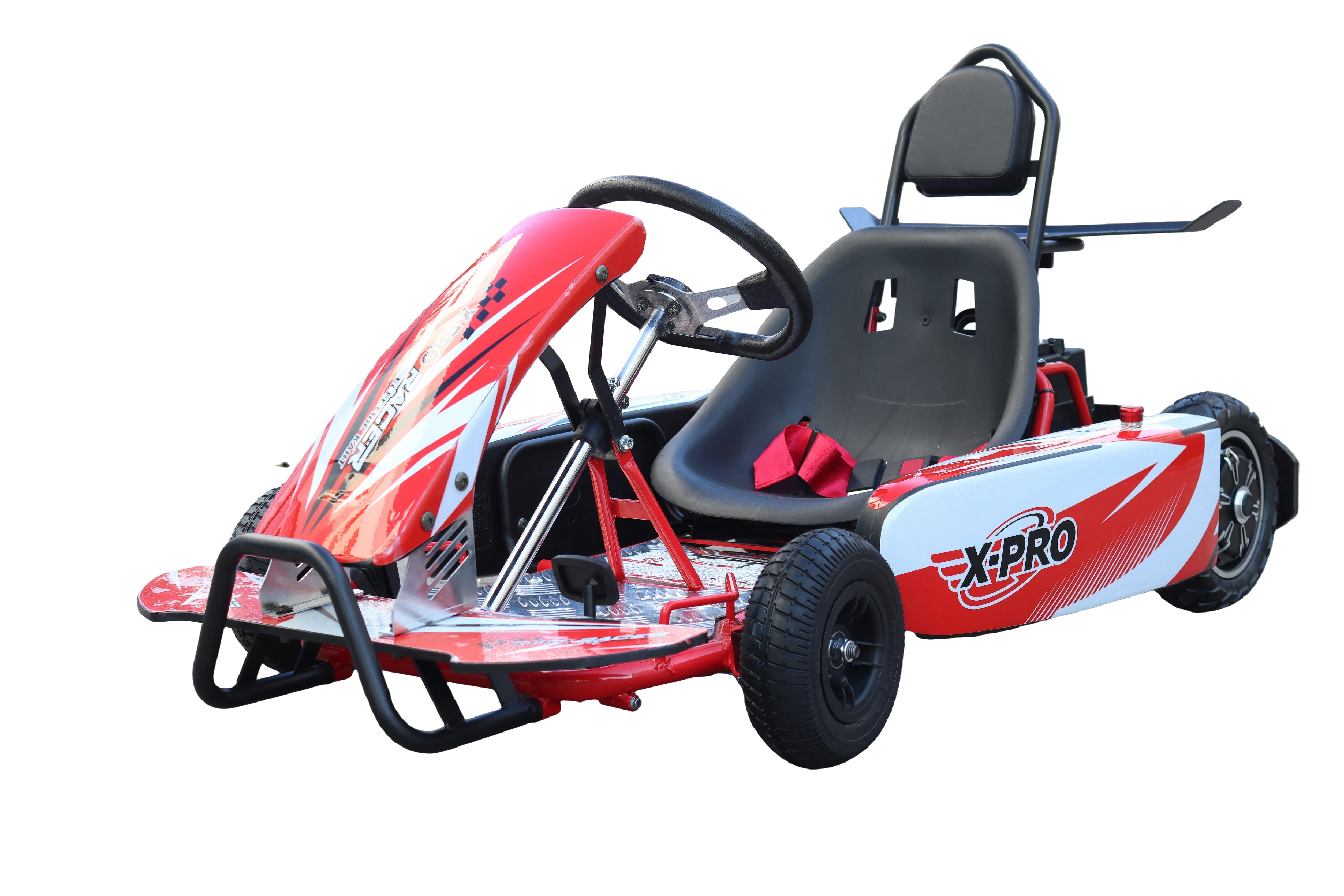 Free Shipping! X-PRO Rambler 700W 350W*2 Kids Electric Go Kart with Reverse and Disc Brake! 6in Tires! - Image 9