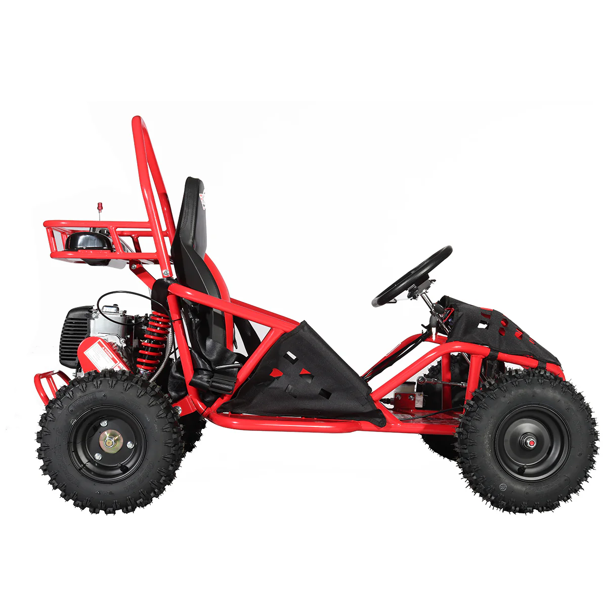 Free shipping! X-PRO Rover 50 49cc Go Kart with Pull Start, Rear Disc Brake, 6in Wheels! - Image 4